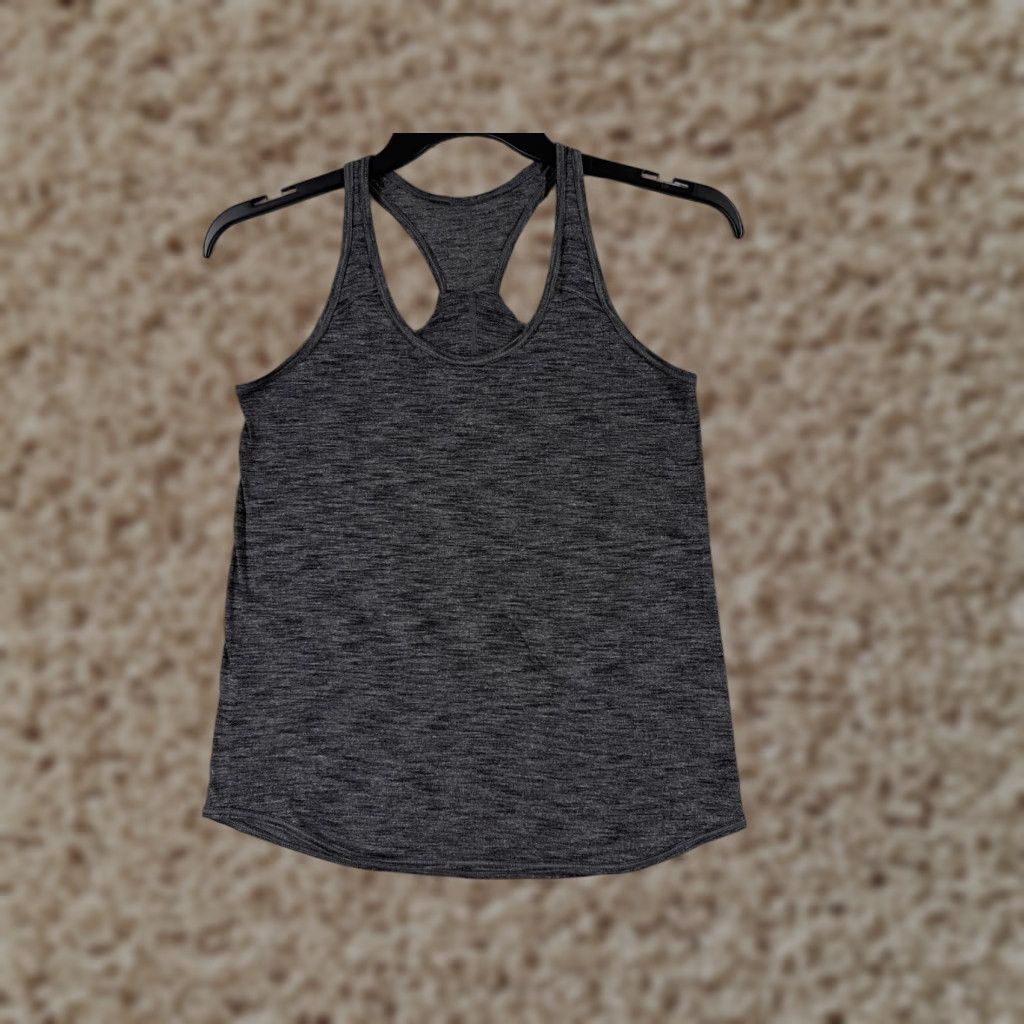Lululemon Lululemon Shirt Women Gray Essential Tank Yoga Luon Racerback 4 Sleeveless Casual Active Knit Jersey Tank Top Women's Regular Size 4 Gray Size S / US 4 / IT 40 - 1 Thumbnail