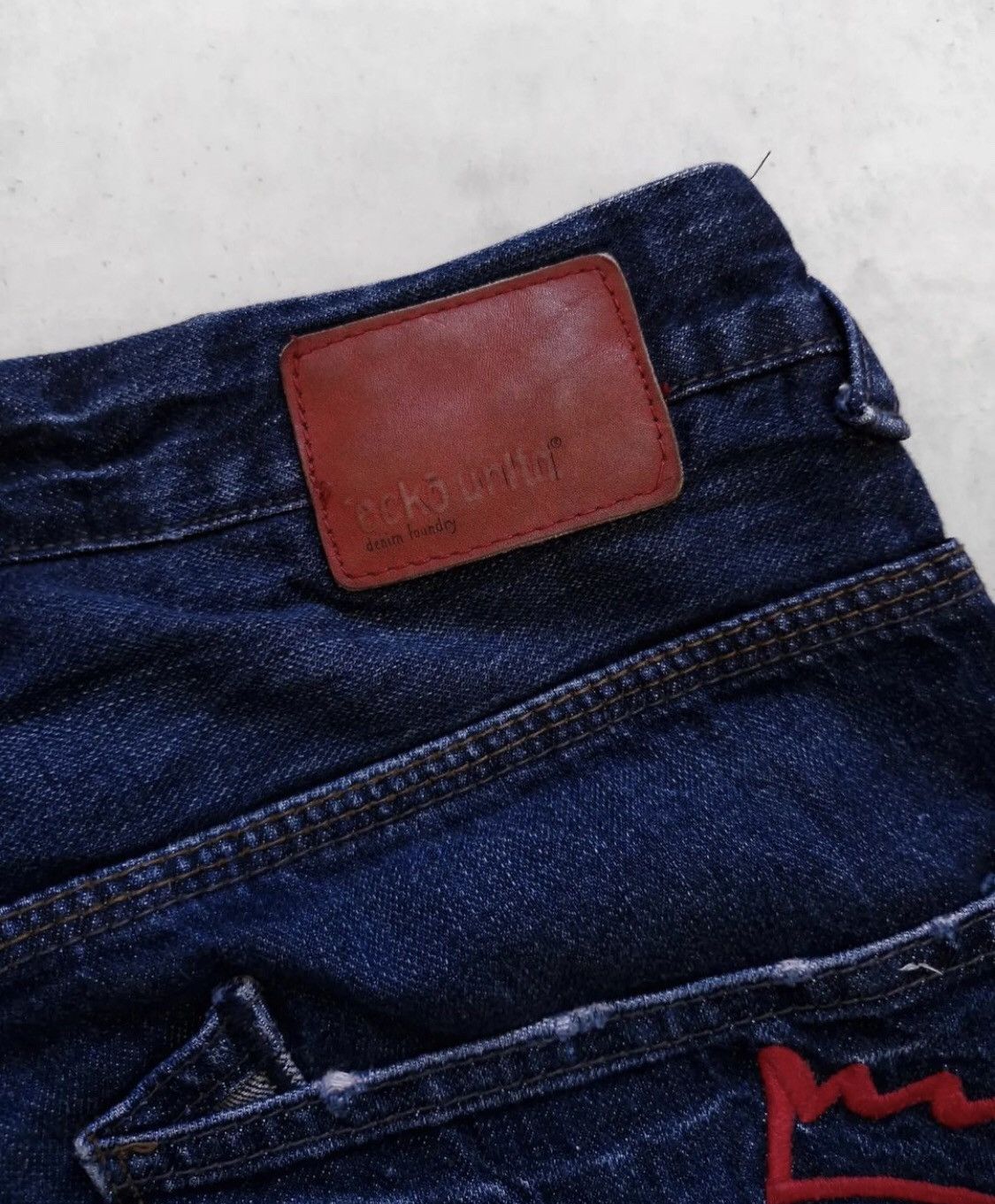 Ecko Unltd. × Rap Tees × Vintage Ecko Unltd vintage Baggy fit printed rap jeans size 30 Size US 30 / EU 46 - 6 Thumbnail