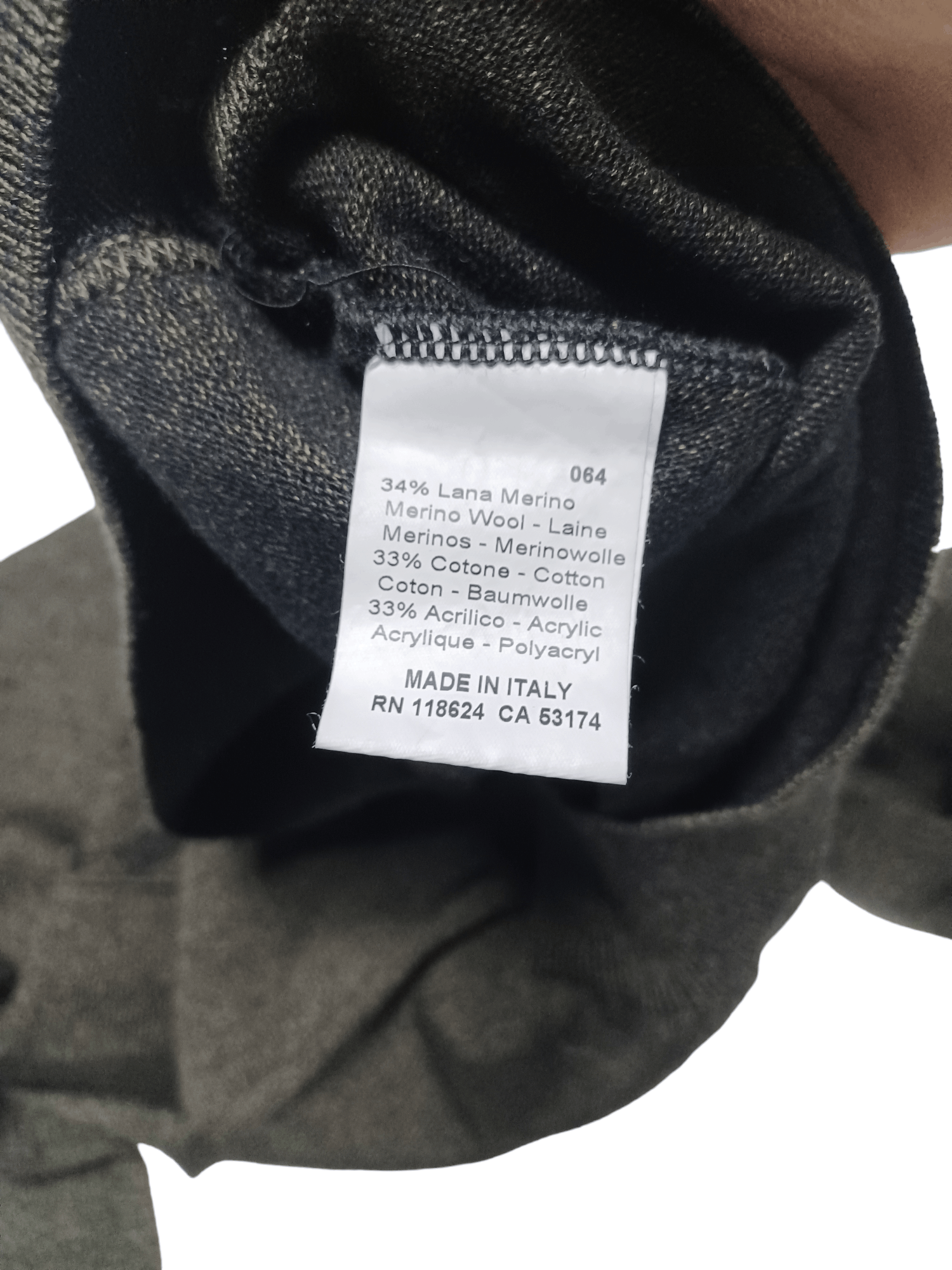 Other MADE IN ITALY VINTAGE LANA MERINO OLDMONEY 90S SWEATER Size US M / EU 48-50 / 2 - 4 Thumbnail