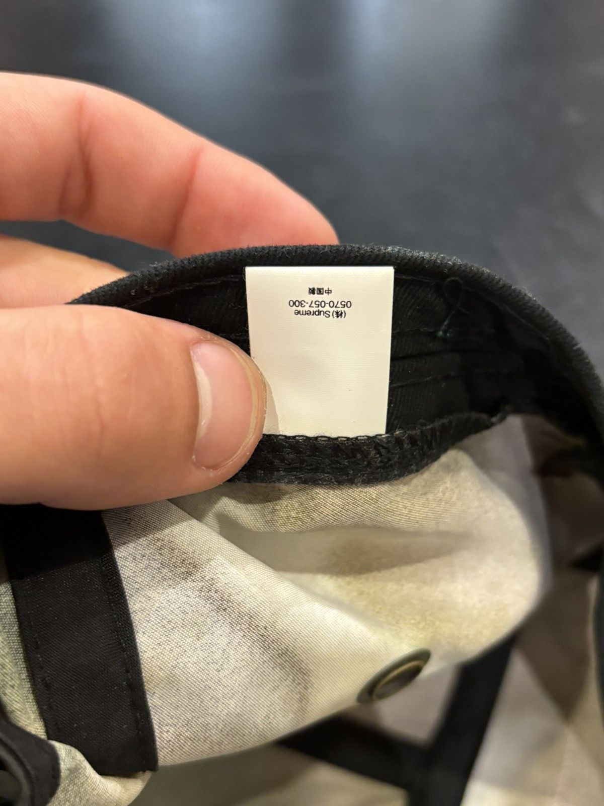 Supreme Supreme Washed Satin Box Logo Camp Cap Size ONE SIZE - 5 Thumbnail