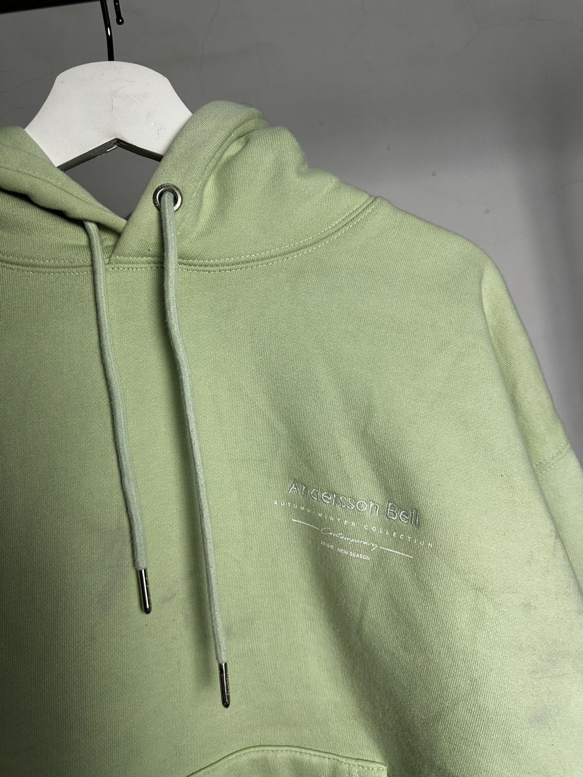 Andersson Bell Andersson Bell AW18 Mint Green Pullover Hoodie Size US M / EU 48-50 / 2 - 3 Thumbnail