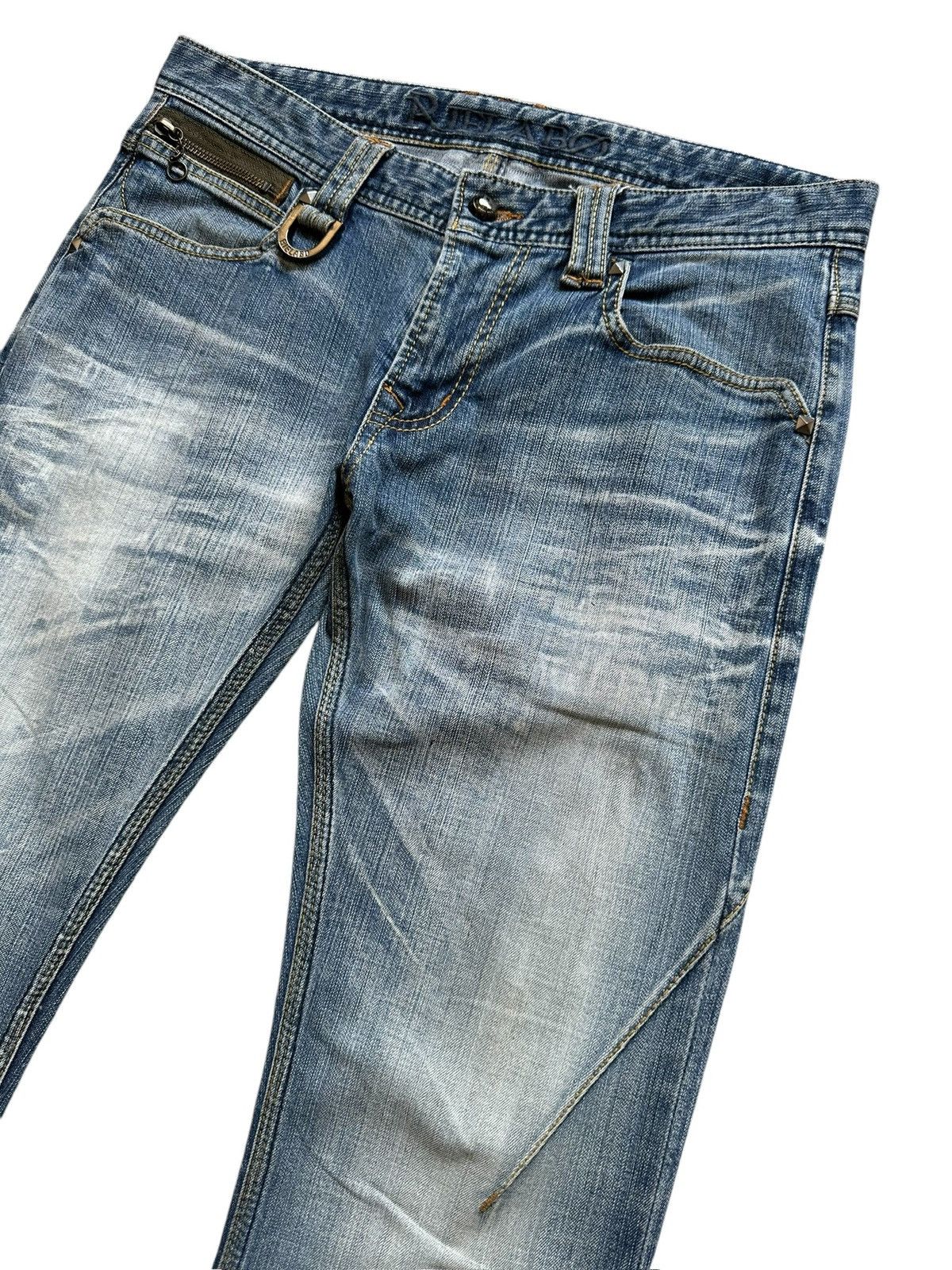 If Six Was Nine × Nicole Club × Tornado Mart 00's '' REILABO '' by Nicole NCFM Detroit denim jeans Size US 31 - 6 Thumbnail