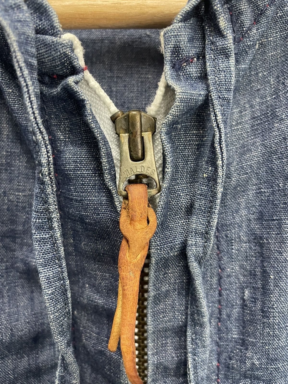 Japanese Brand Vintage Skull Jeans Hoodie With Waldes Zipper Size US M / EU 48-50 / 2 - 7 Thumbnail