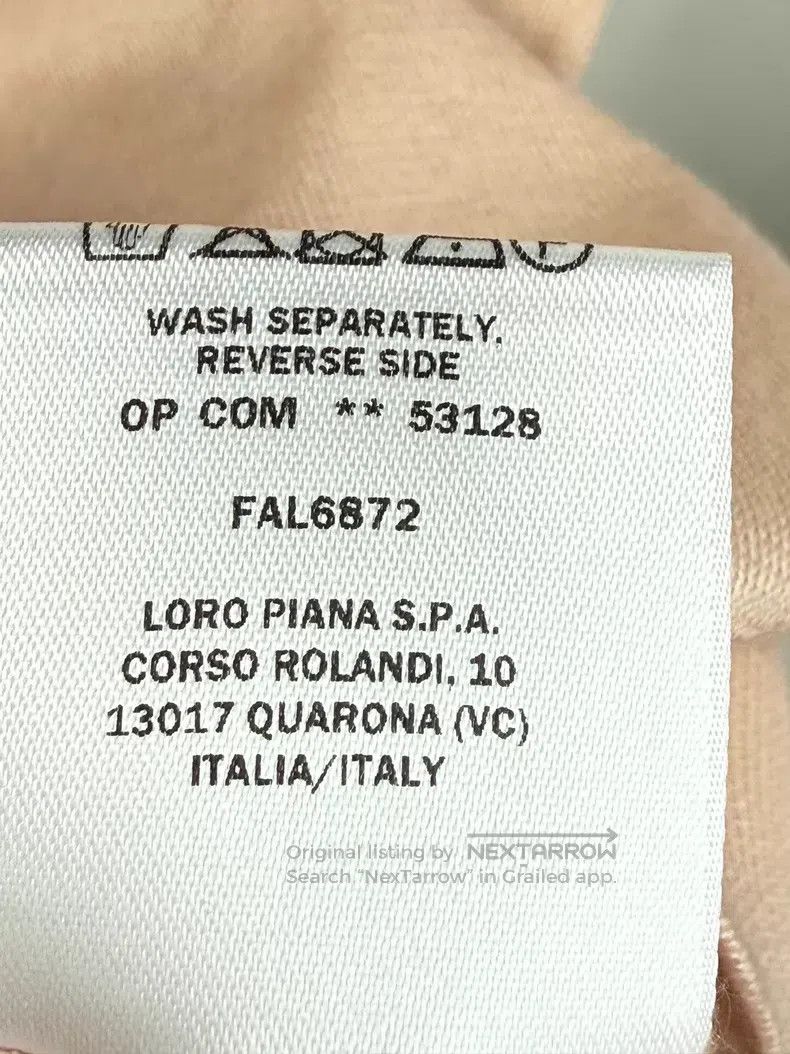 Loro Piana Loro Piana Italian Short Sleeve Knit Sweater Size XS / US 0-2 / IT 36-38 - 6 Thumbnail