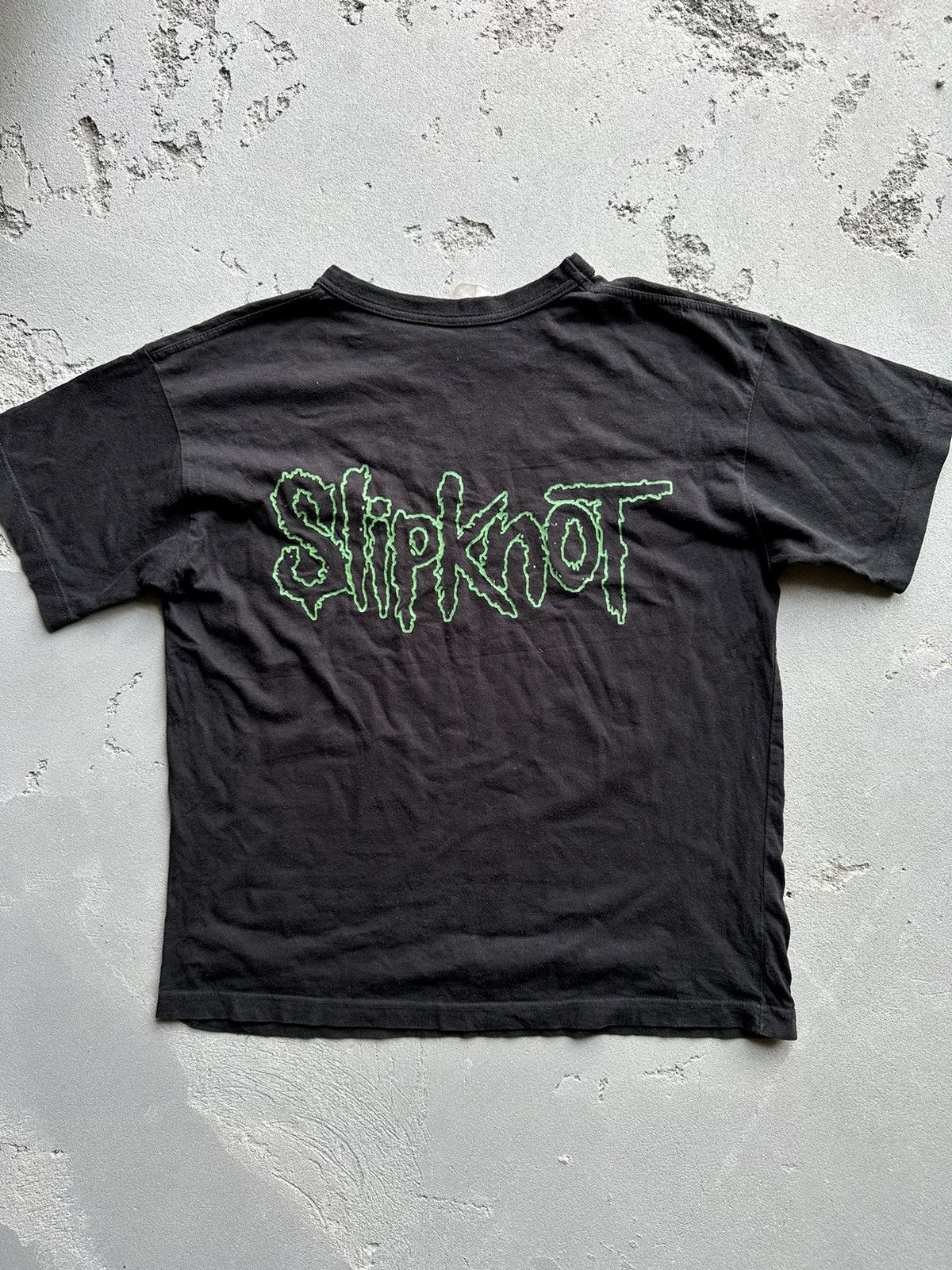 Band Tees × Vintage Vintage 2000s Slipknot Promo Tee (Stone Sour Korn) Size US M / EU 48-50 / 2 - 2 Thumbnail