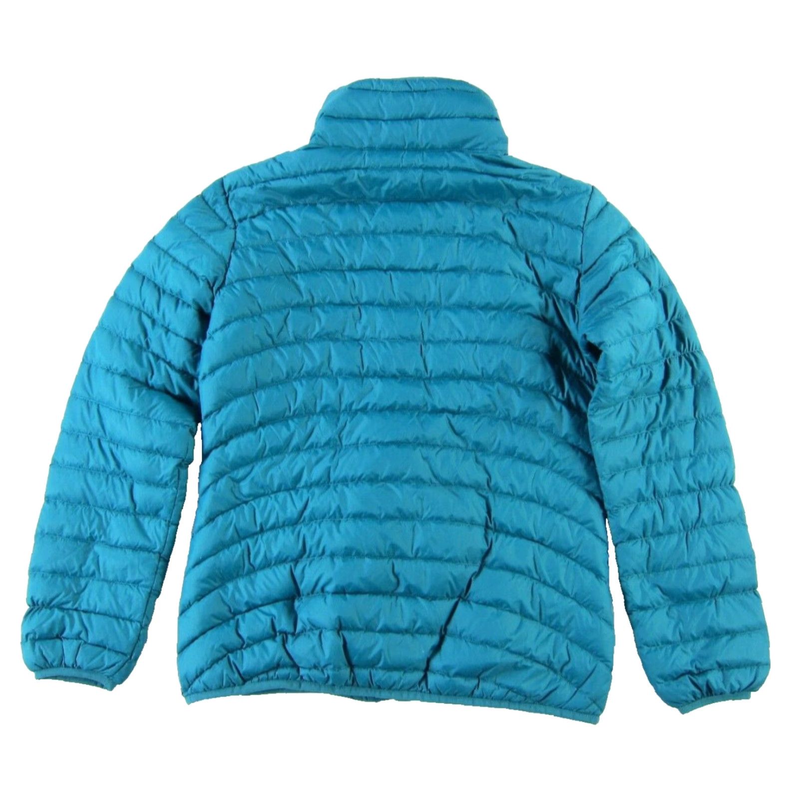 Altea Sportcaster Puffer Jacket Women S Teal Green Quilted Down Warm Cozy Nylon 100% Down Front Zip Size S / US 4 / IT 40 - 2 Thumbnail