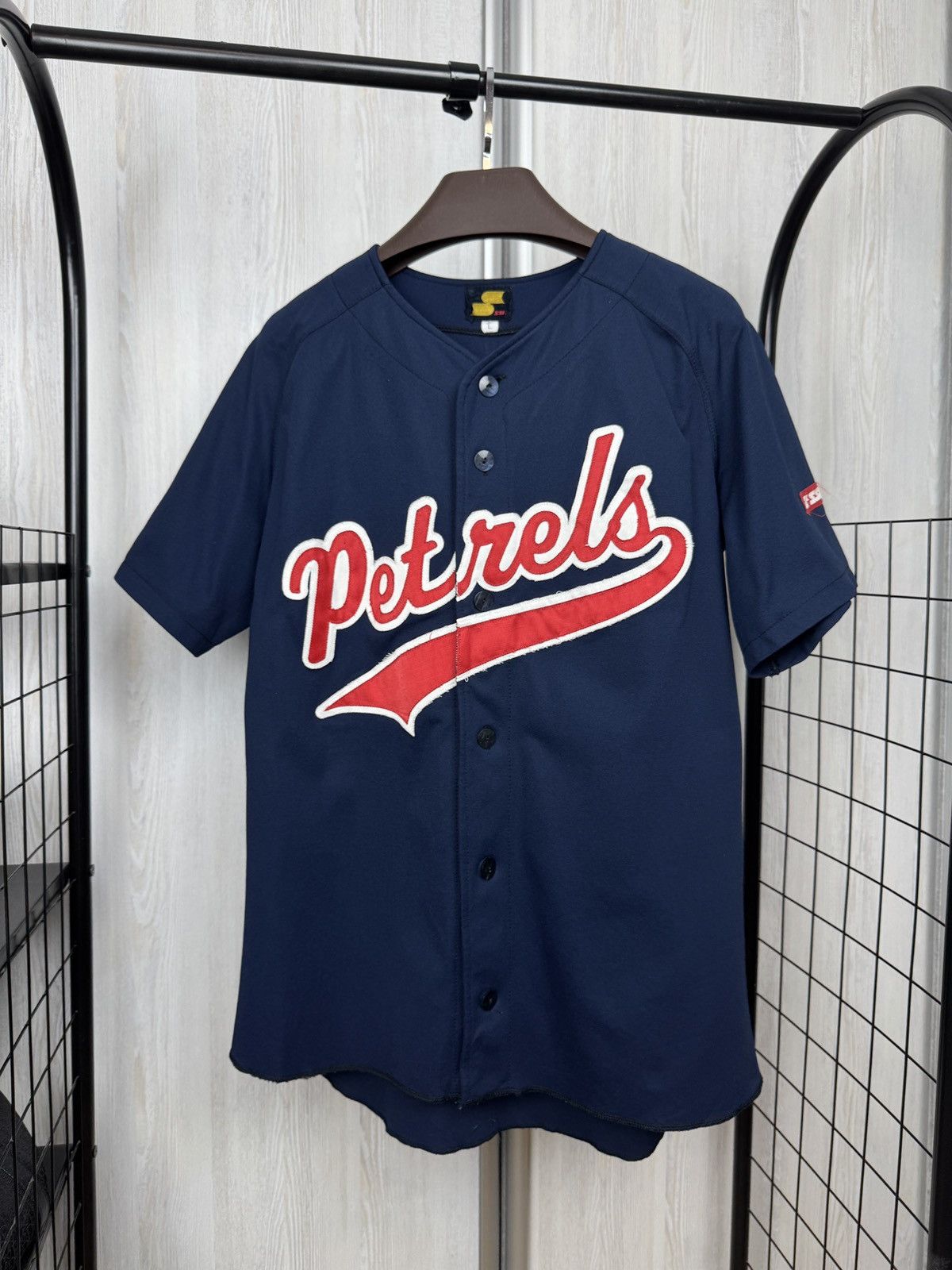 Japanese Brand Vintage 80s SSK Flying Petrels #36 Baseball MLB jersey Size US L / EU 52-54 / 3 - 1 Thumbnail
