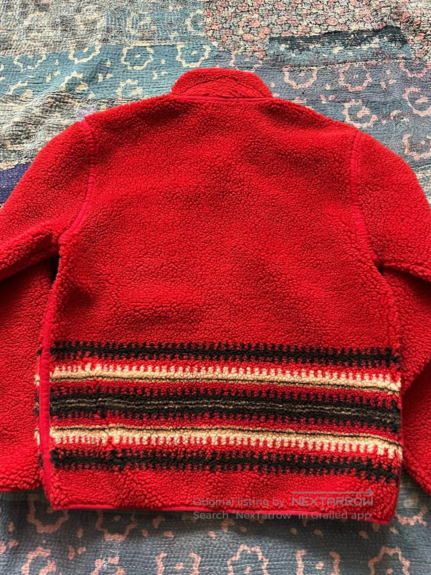 RRL Ralph Lauren RRL Red Striped Jacket Coat. Size US M / EU 48-50 / 2 - 2 Thumbnail