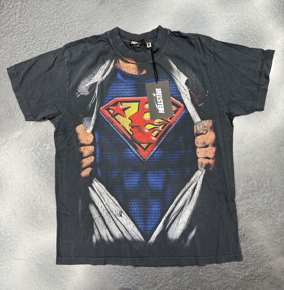 HELLSTAR Hellstar Superman T-Shirt Size US M / EU 48-50 / 2 - 1 Thumbnail