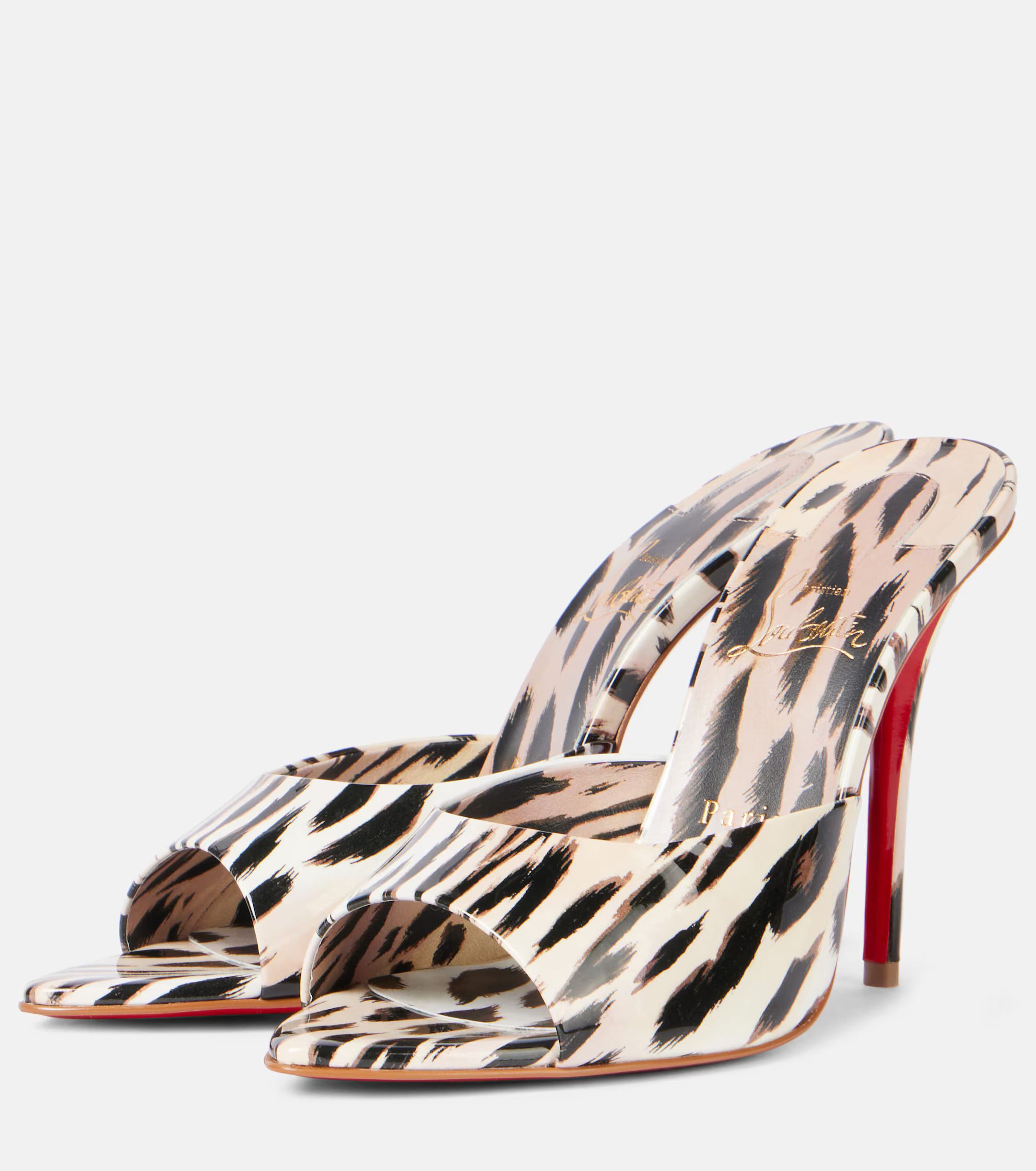 Christian Louboutin oc11z0625 Heels in Brown Size US 10 / IT 40 - 2 Thumbnail