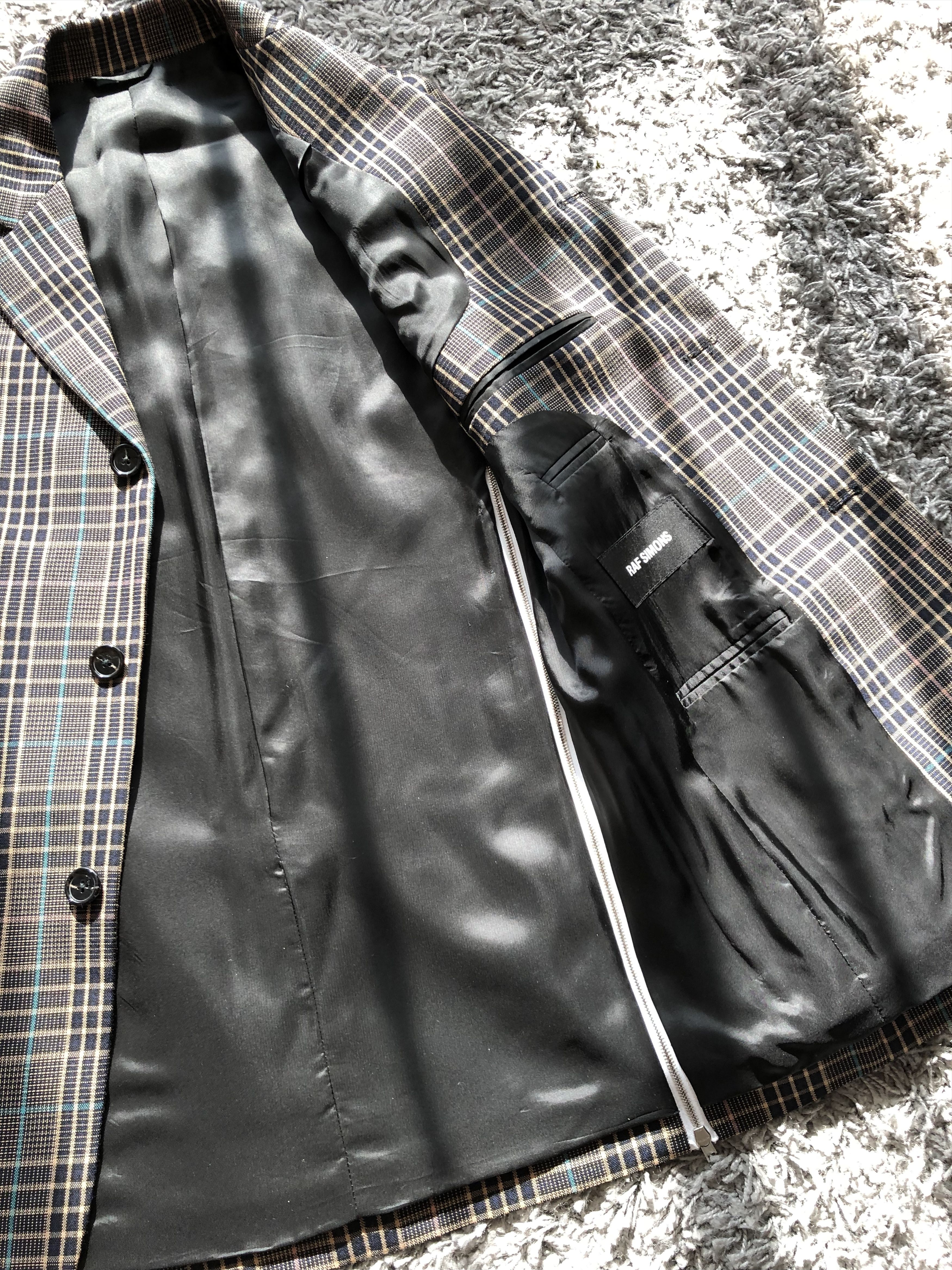 Raf Simons RAF SIMONS Open-Vent Detail Blazer Size 48R - 7 Thumbnail