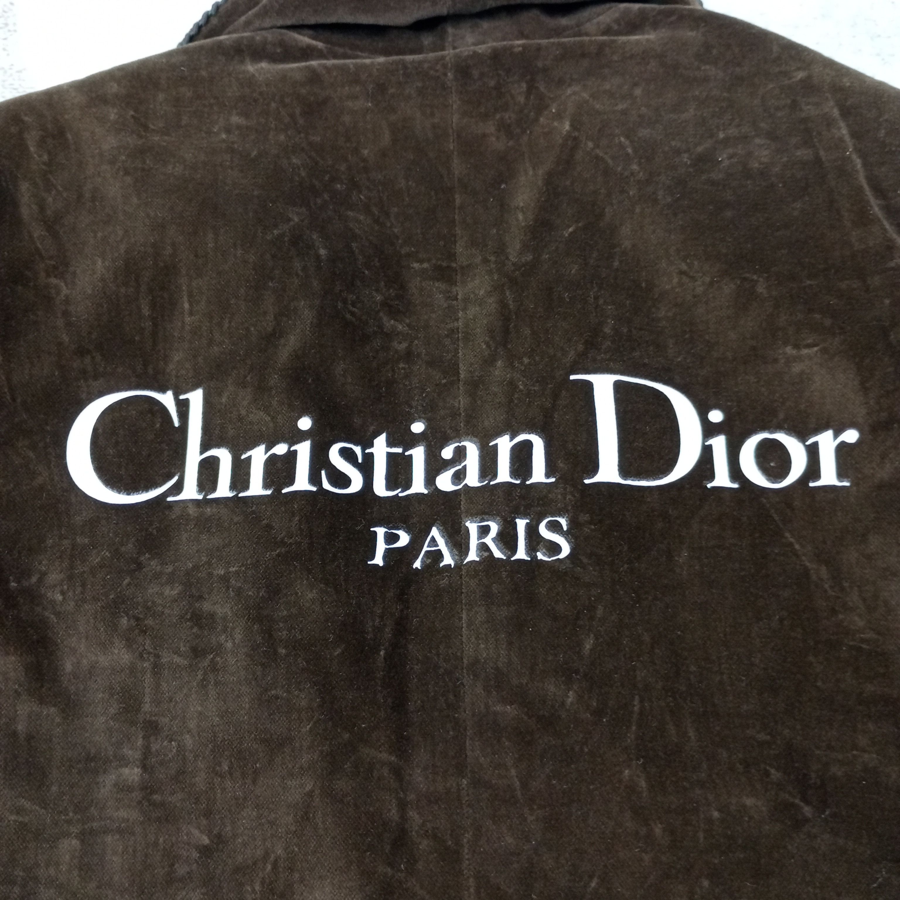 Christian Dior Monsieur Christian Dior Fashion Brand Custom Art Blazer c234n3 Size S / US 4 / IT 40 - 2 Thumbnail