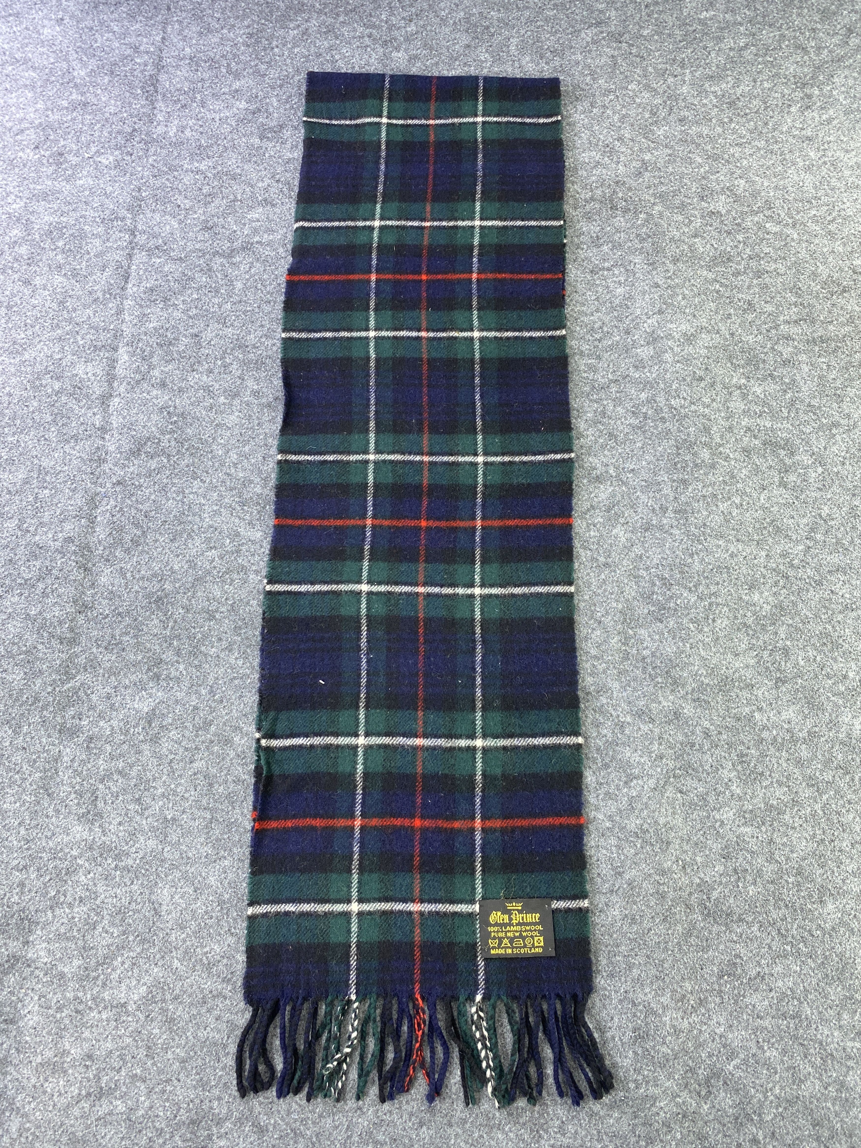 Designer Glen Prince Lambswool Scarf / Muffler / Neckwear -T578 Size ONE SIZE - 2 Thumbnail