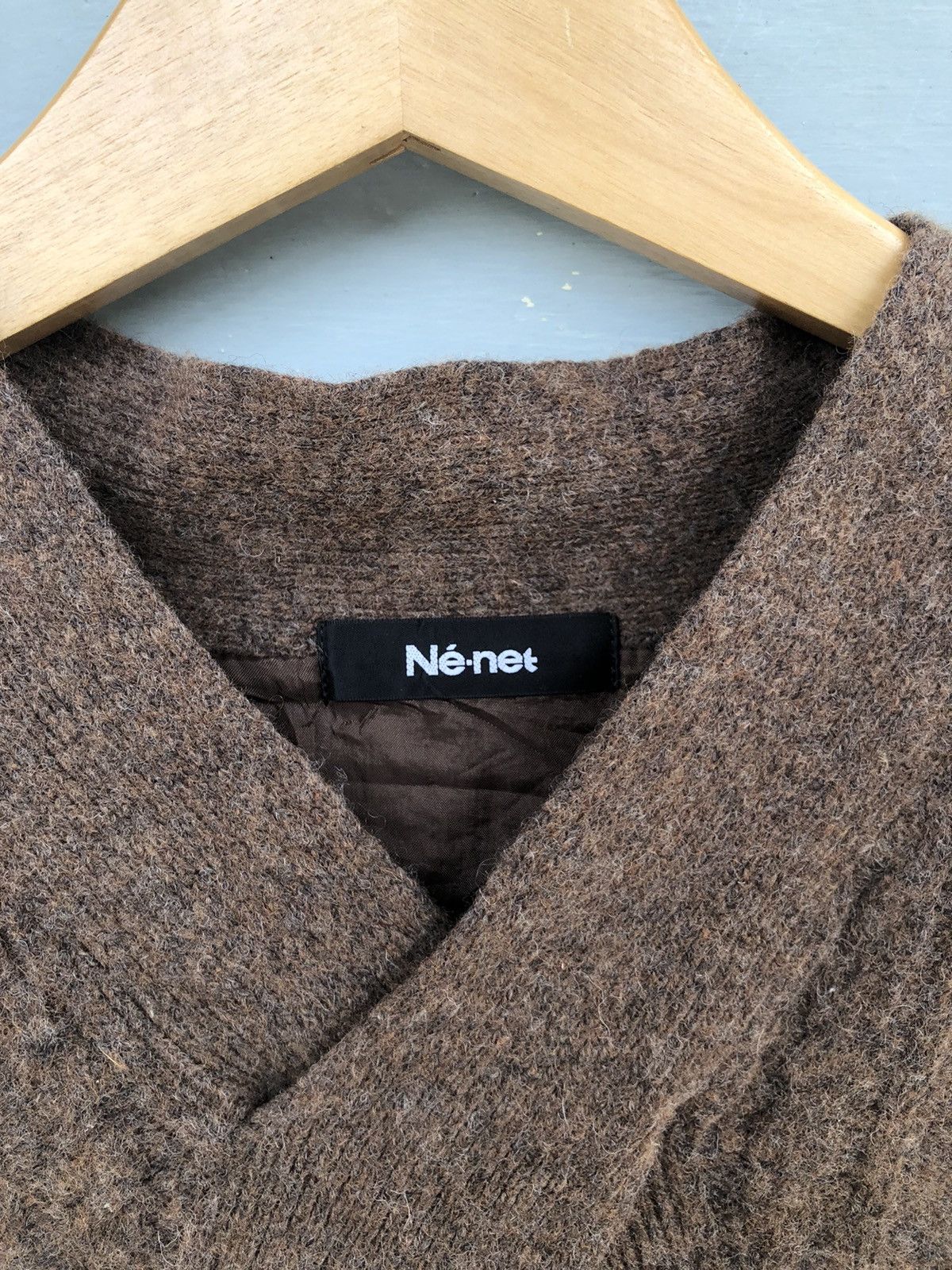 Issey Miyake Archive Ne Net Knit With Fur by Issey Miyake Size US L / EU 52-54 / 3 - 7 Thumbnail