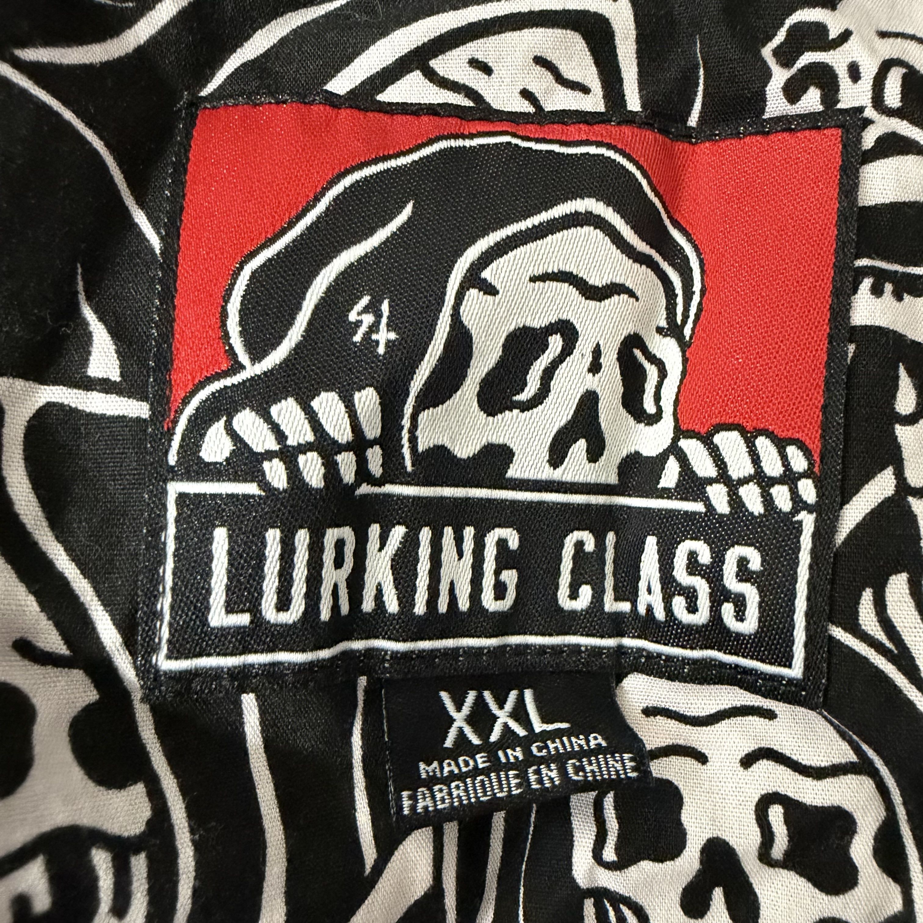 Lurking Class Lurking Class Sketchy Tank Grim Reaper Button Down Shirt Size US XXL / EU 58 / 5 - 5 Thumbnail