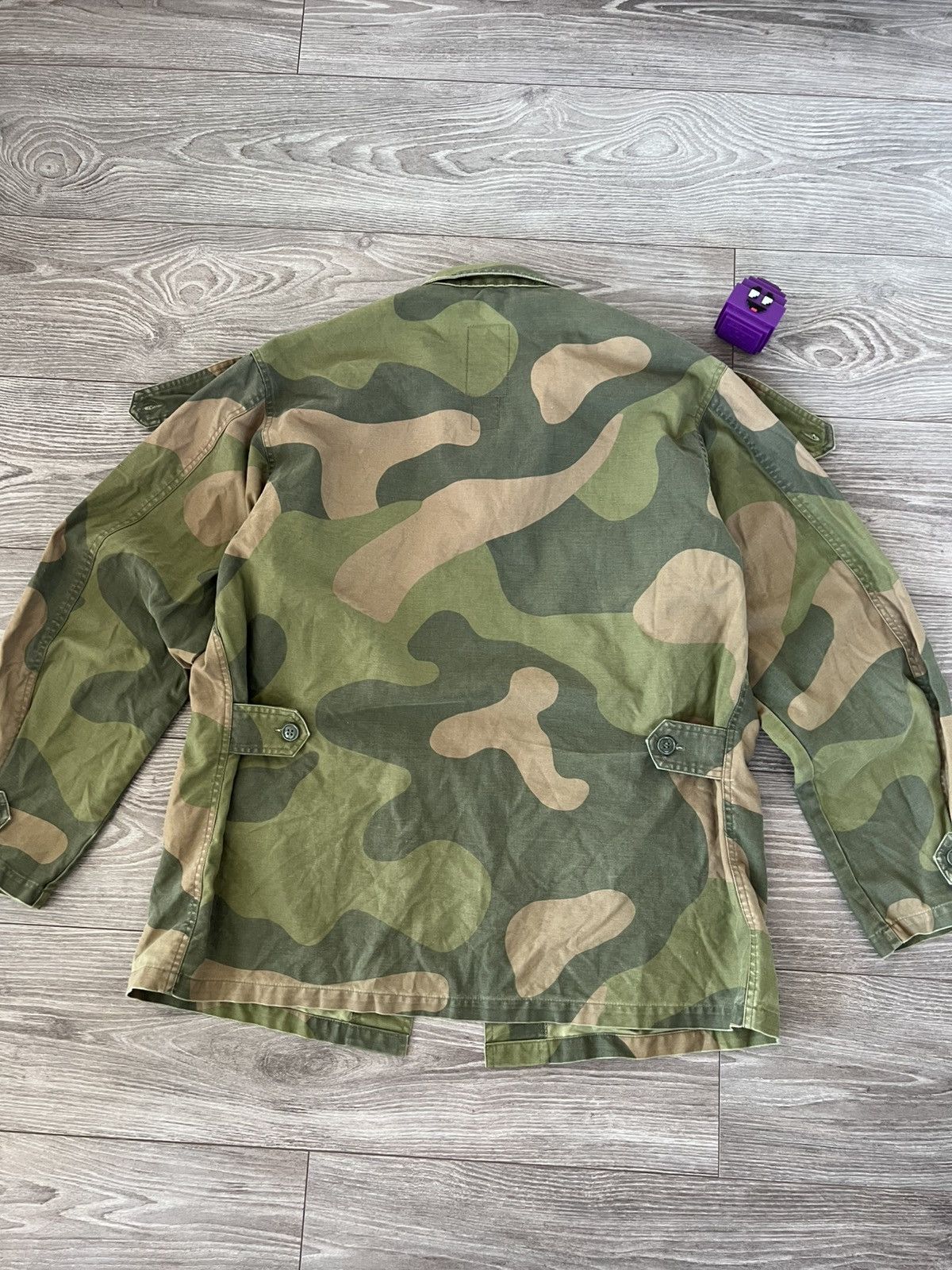 Vintage VINTAGE ‼️ Norwegian Camo NATO Army Tactical Jacket Size US M / EU 48-50 / 2 - 22 Thumbnail