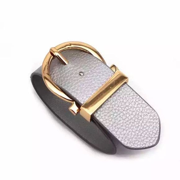 Other Punk Style Adjustable Wide PU Leather Bracelet Size ONE SIZE - 2 Thumbnail