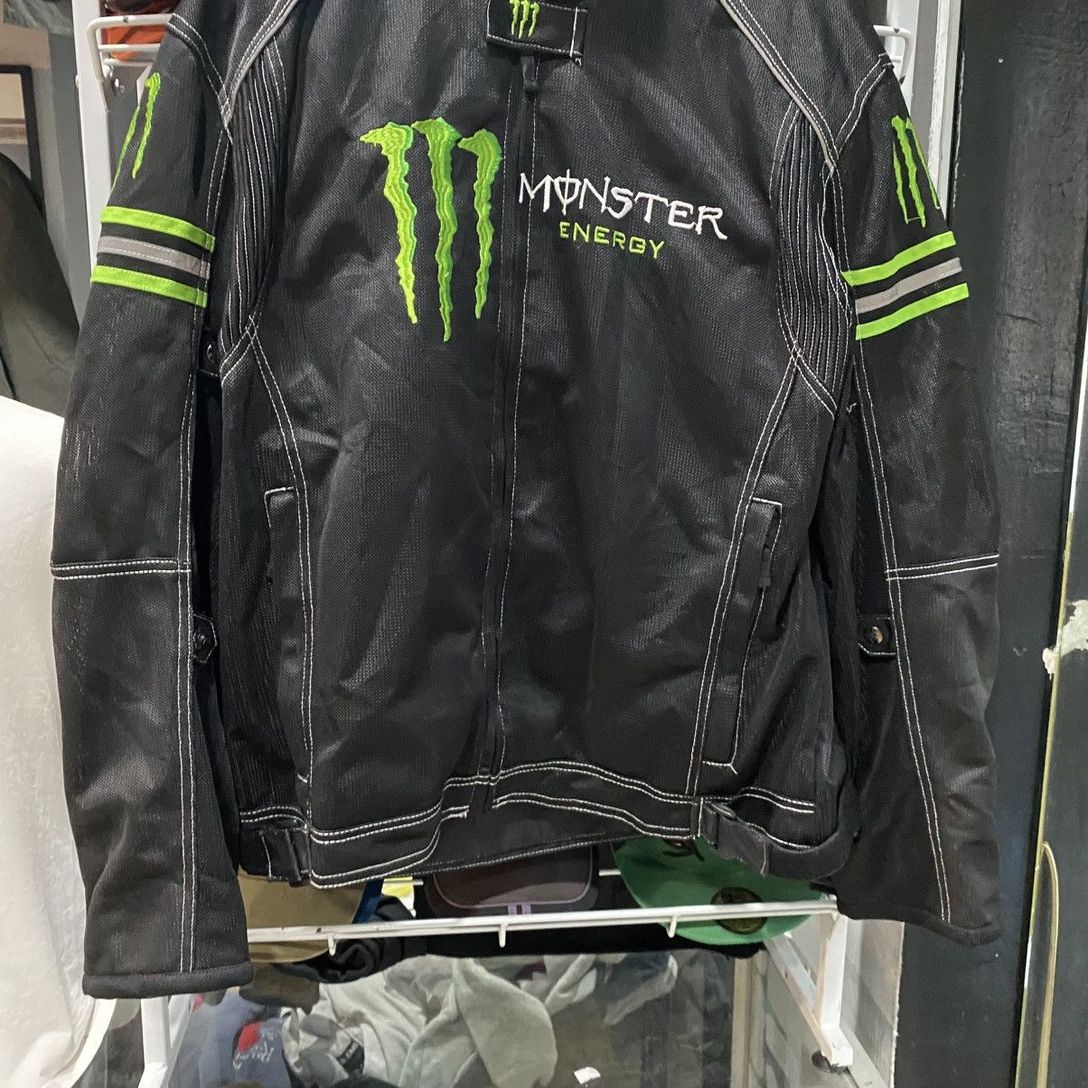 Other Vintage Monster Energy Racing Jacket Moto Bomber Size US XL / EU 56 / 4 - 4 Thumbnail