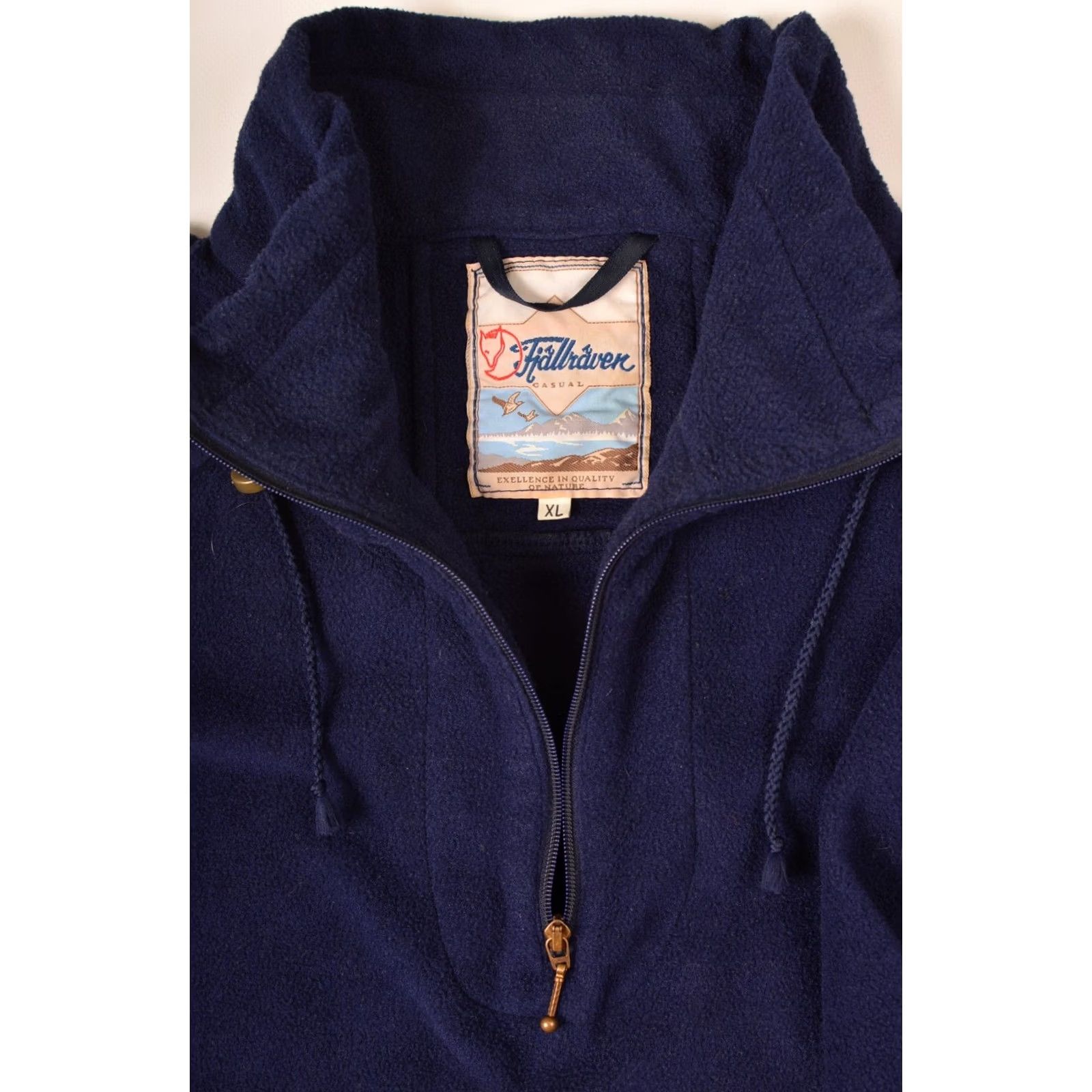 Vintage VINTAGE Fjällräven Casual Jacket Anorak Zip-Up Fleece Polartec XL Blue Mens Size US XL / EU 56 / 4 - 5 Thumbnail