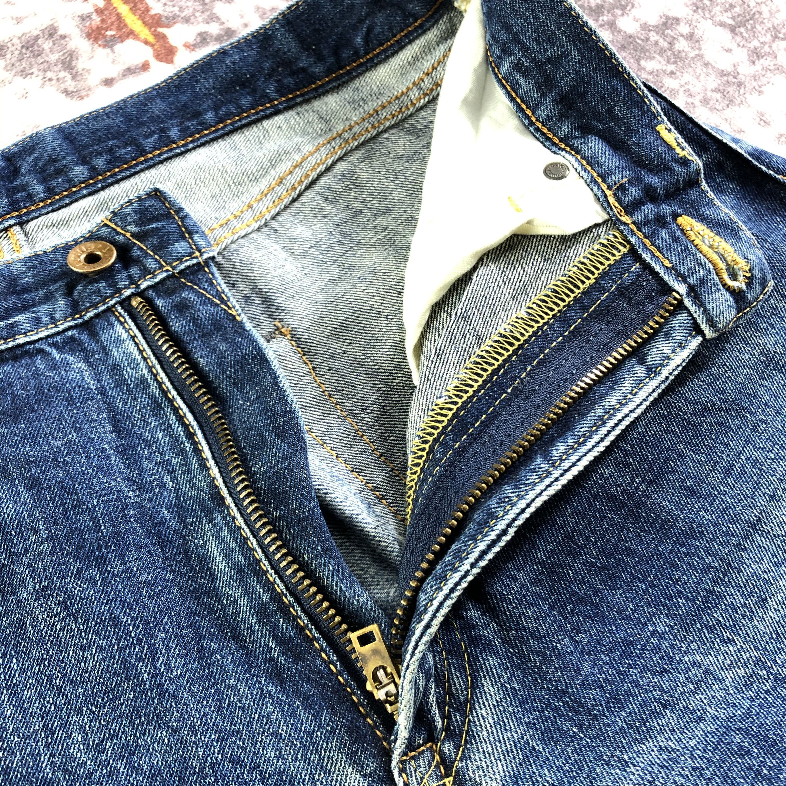 Edwin Vintage Blue Wash Edwin 505 Selvedge Jeans-JM3680 Size US 32 / EU 48 - 8 Thumbnail