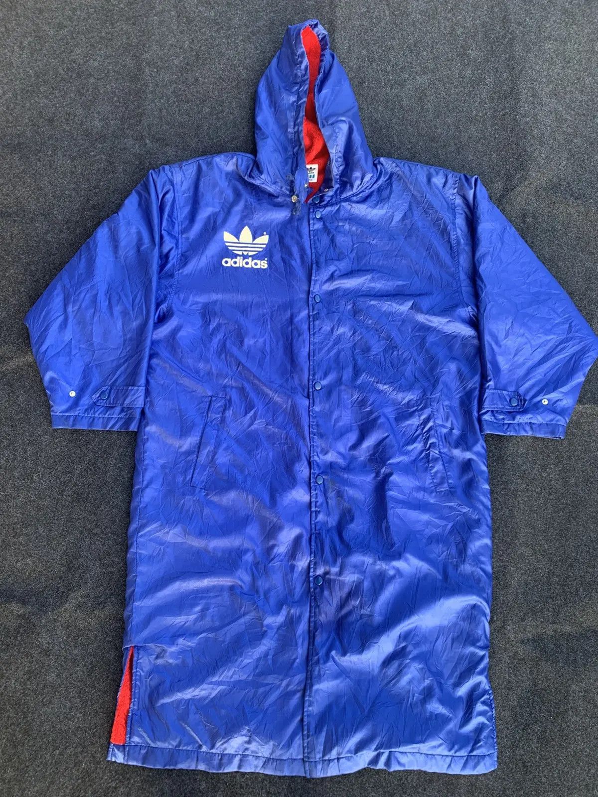 Adidas VINTAGE ADIDAS BIG LOGO COACH JACKET Size US L / EU 52-54 / 3 - 2 Thumbnail