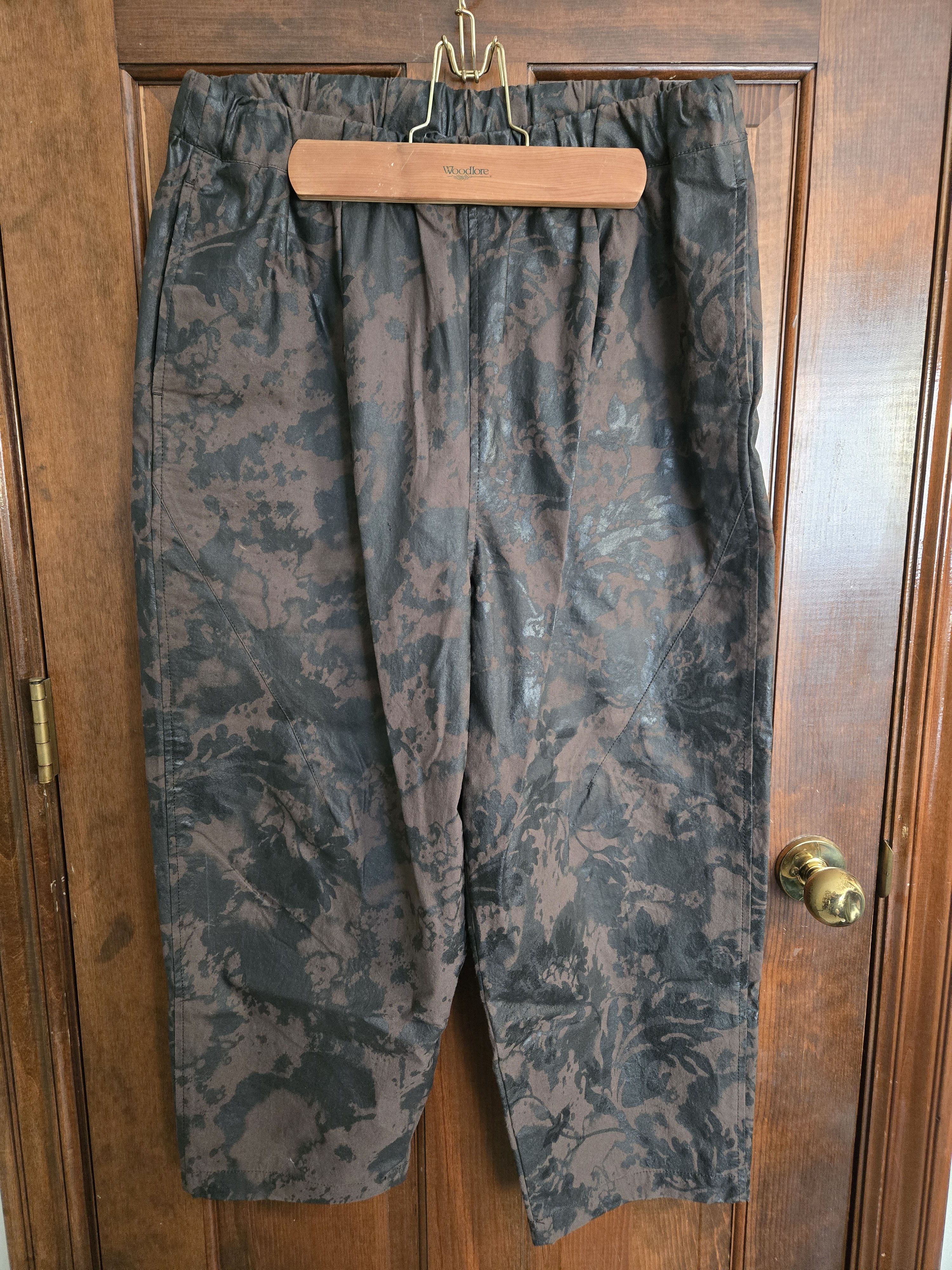 Sasquatchfabrix Relaxed Floral Print Pants XL/US34-40 Size US 36 / EU 52 - 1 Thumbnail