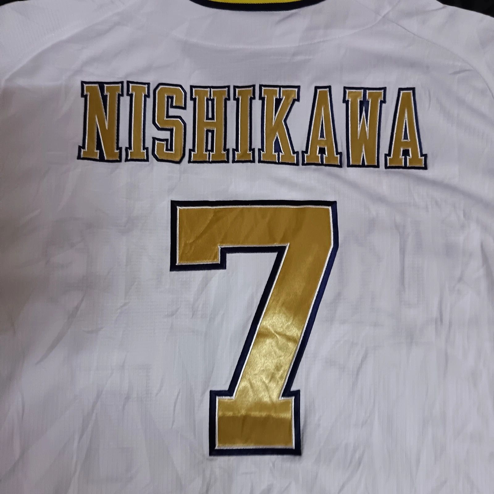 MLB Orix Buffaloes Ryoma Nishikawa NPB Japanese Baseball Jersey Size US L / EU 52-54 / 3 - 6 Thumbnail