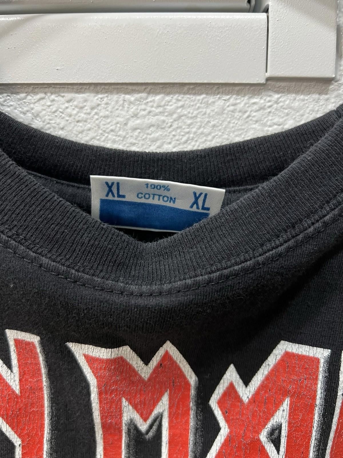 Iron Maiden 90s Iron Maiden Euro Parking Lot Bootleg Tee Size US XL / EU 56 / 4 - 2 Thumbnail