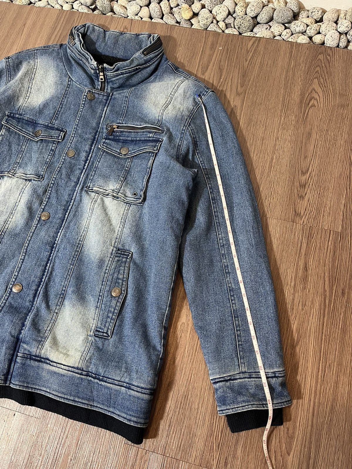 In The Attic × Japanese Brand In The Attic Homme Multipocket Denim Bono Jacket Size US XXL / EU 58 / 5 - 12 Thumbnail
