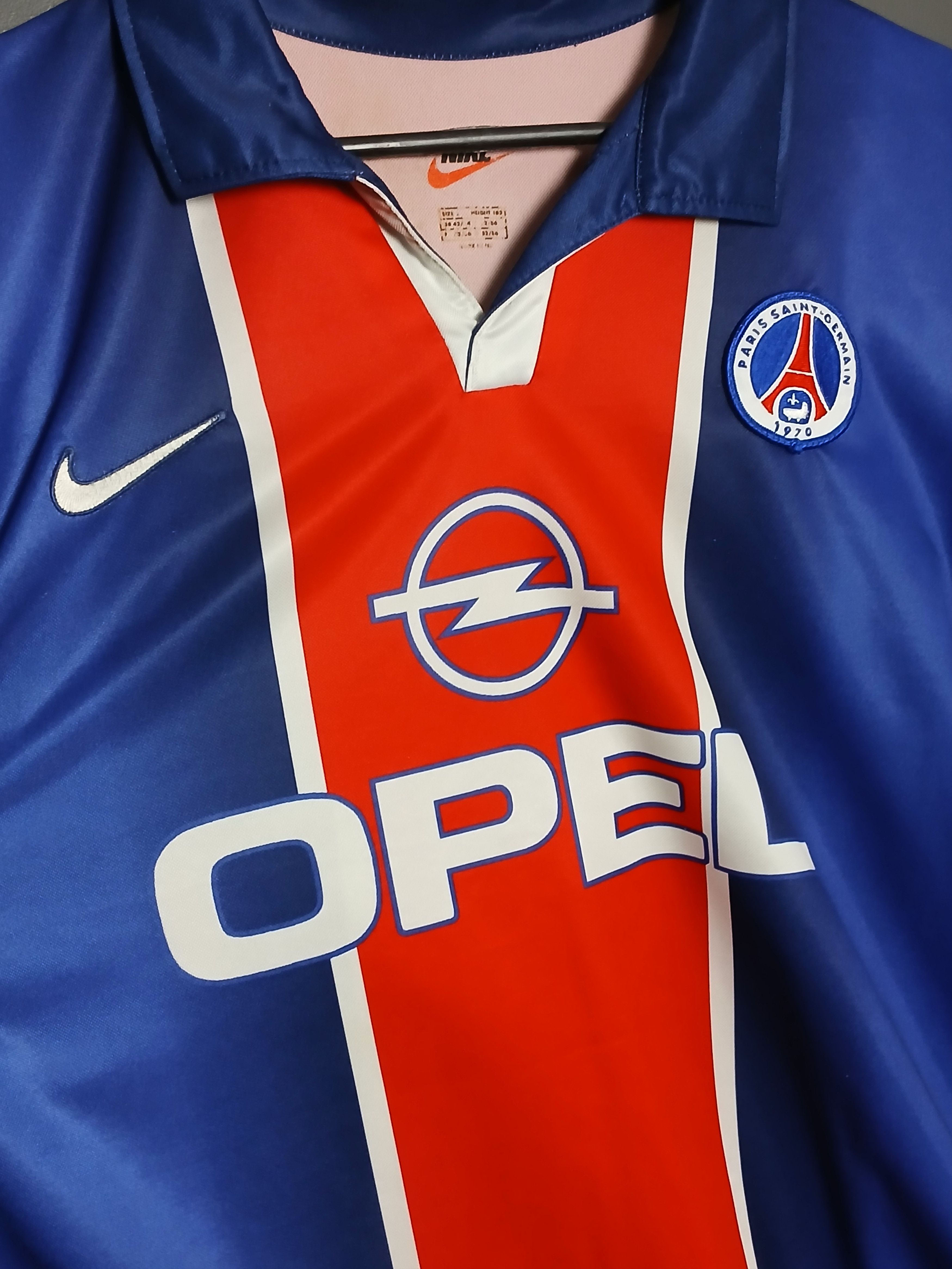 Nike × Vintage PSG Paris Saint Germain 1998/1999 Home Football Jersey Size US L / EU 52-54 / 3 - 3 Thumbnail