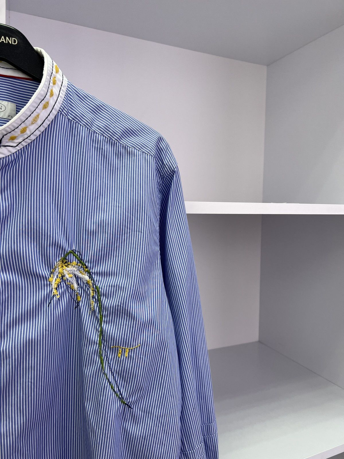 Eton × Vintage Vintage Eton Striped Designer Button Up Shirt Size US M / EU 48-50 / 2 - 5 Thumbnail