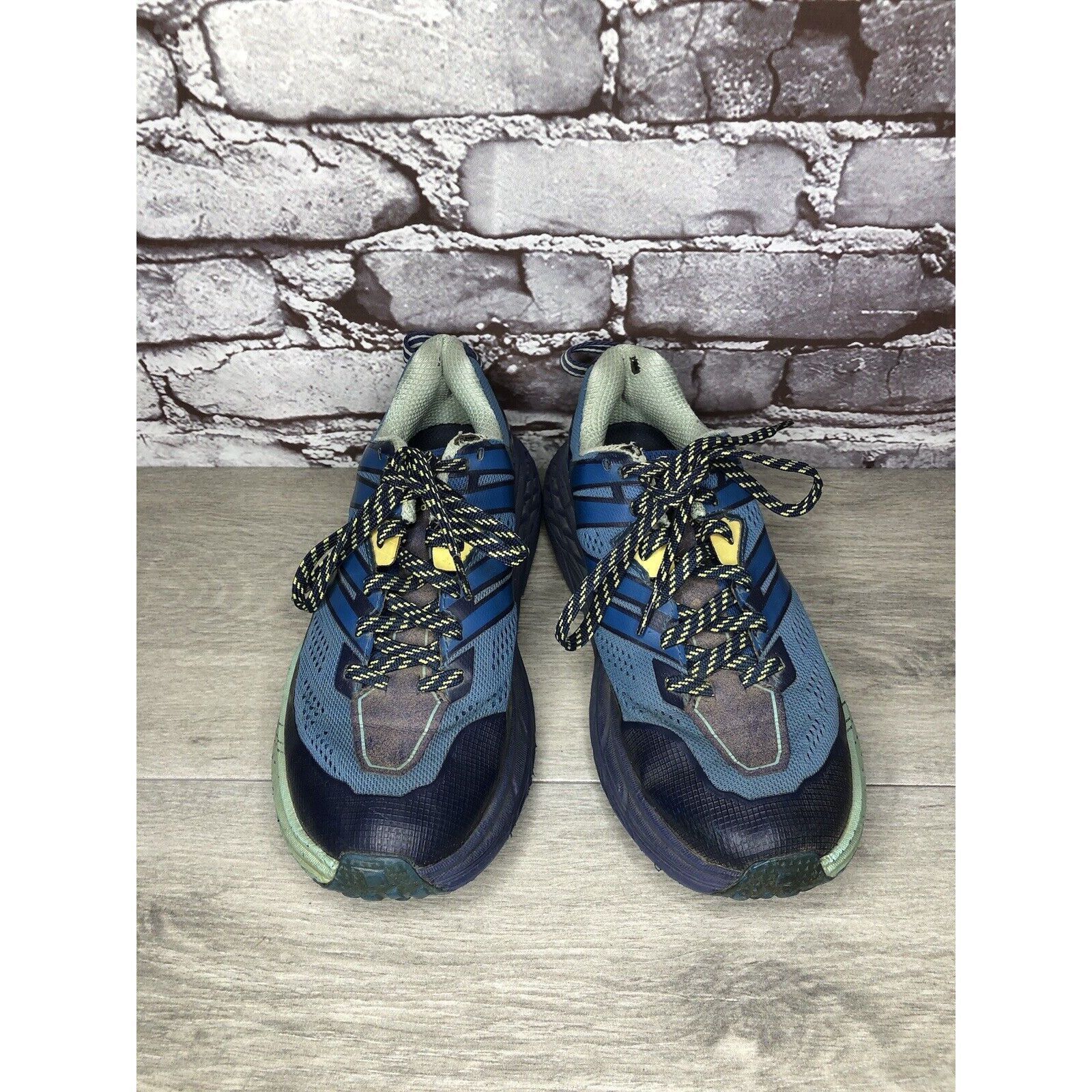 Hoka Hoka One One Speedgoat 3 Blue Synthetic Sneakers Shoes Women Size US 7 / IT 37 - 12 Thumbnail