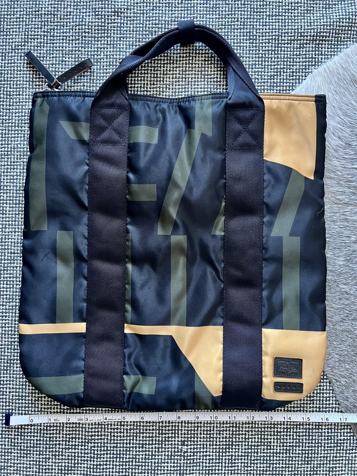 Marni × Porter Classic Porter Yoshida x Marni Collaboration 2-Way Tote  Backpack | Grailed