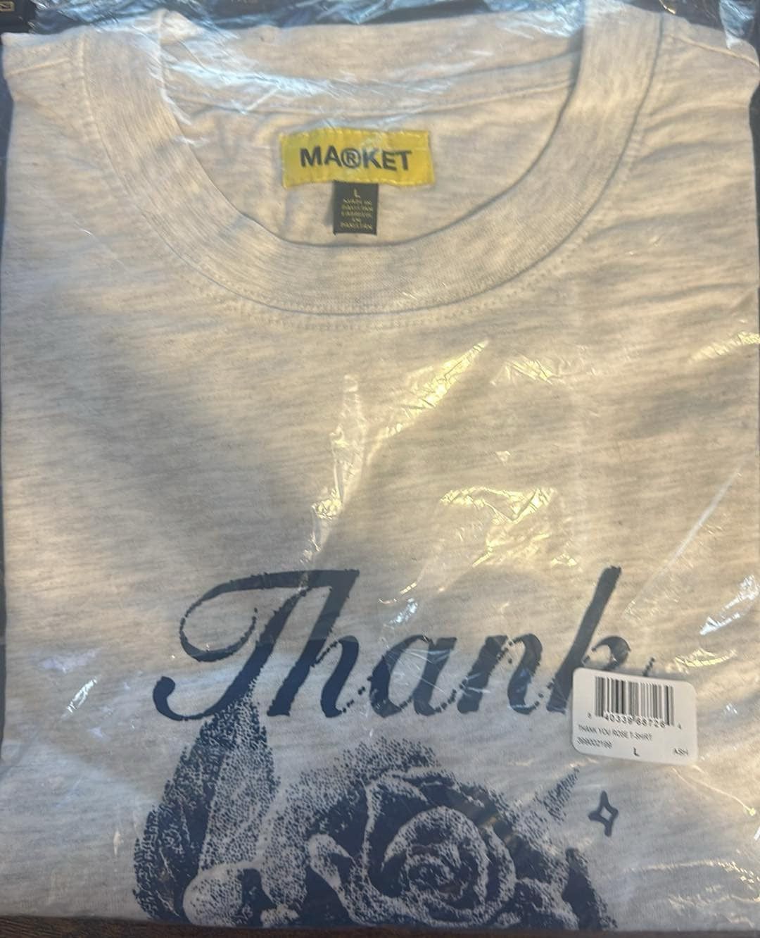 Market Thank you Graphic Rose Tee T-shirt Size US L / EU 52-54 / 3 - 2 Thumbnail