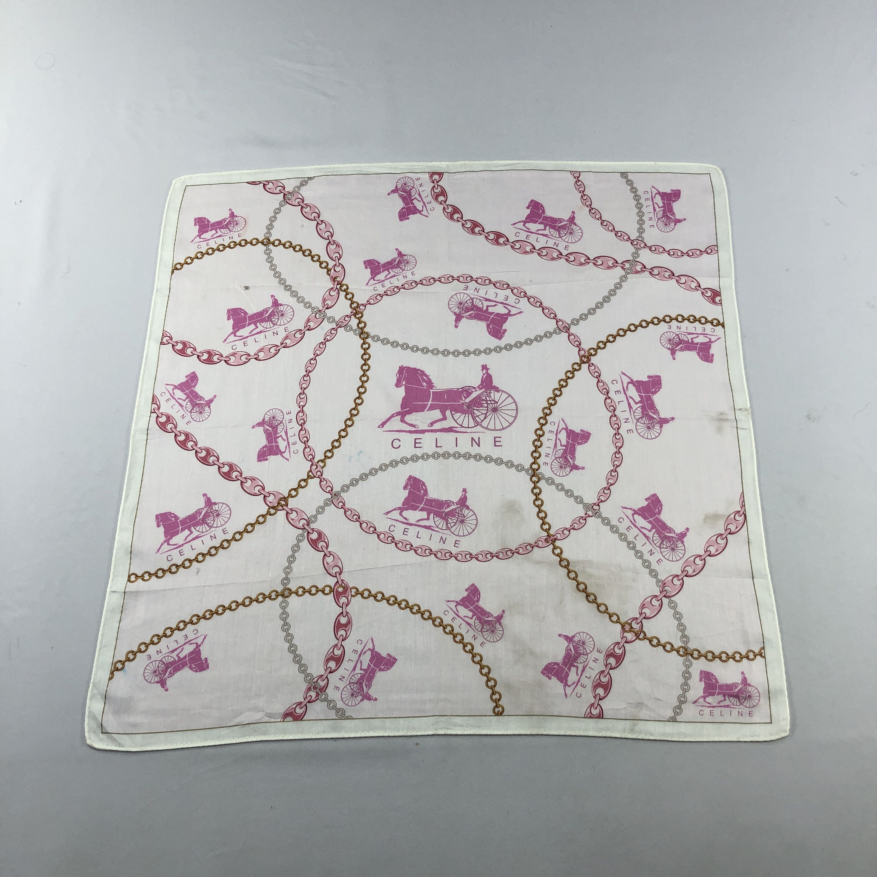 Celine Celine Handkerchief Neckerchief Bandana H3102 Size ONE SIZE - 1 Thumbnail