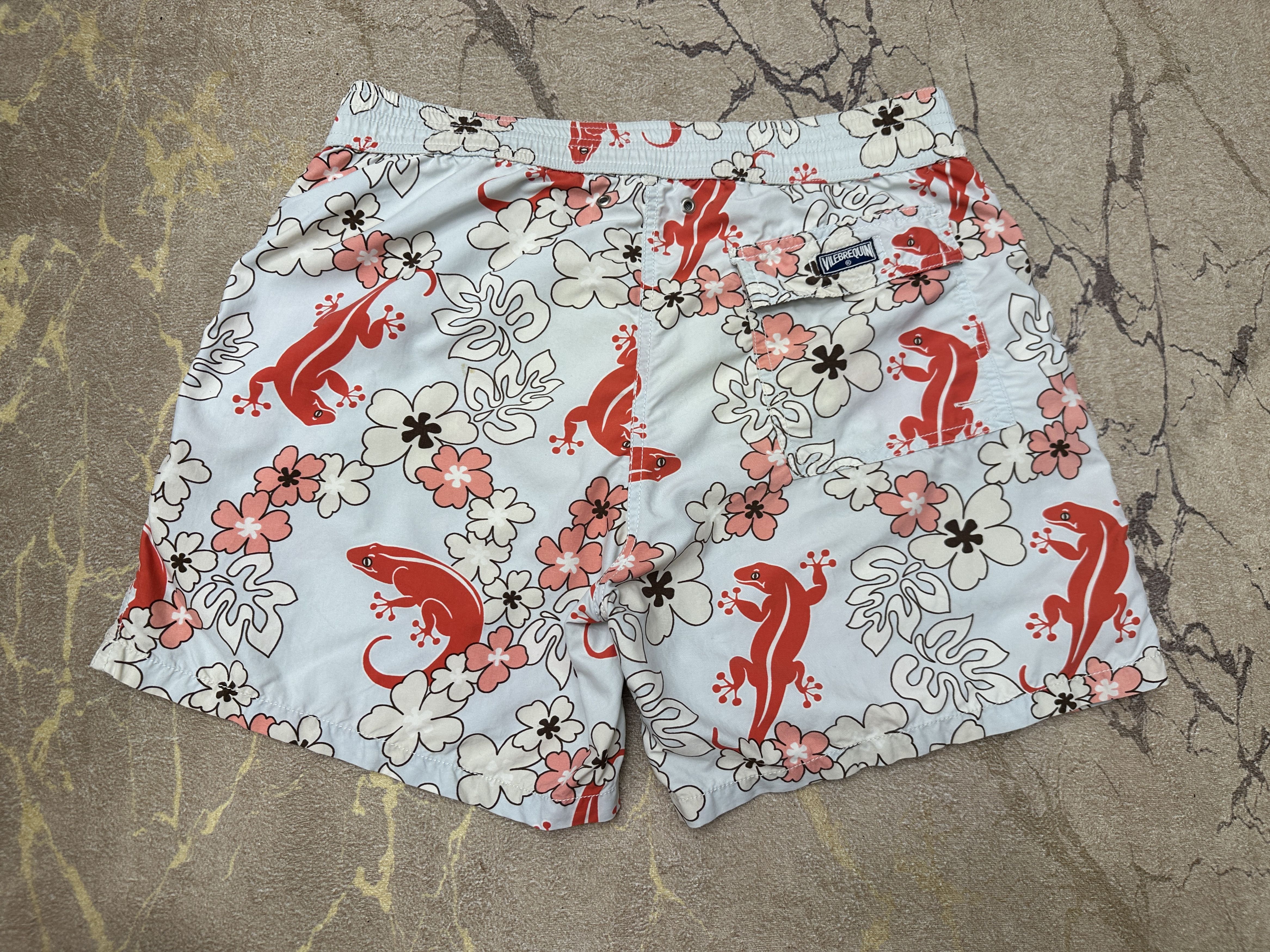 Vilebrequin Vilebrequin Lizard Beach Shorts Trunks Bathing Suit Size L Size US 36 / EU 52 - 6 Thumbnail