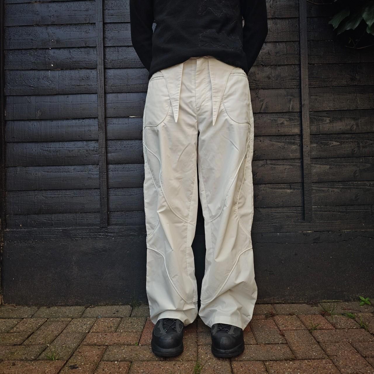 Other Interris White Piping Technical Trousers Size US 32 / EU 48 - 1 Thumbnail