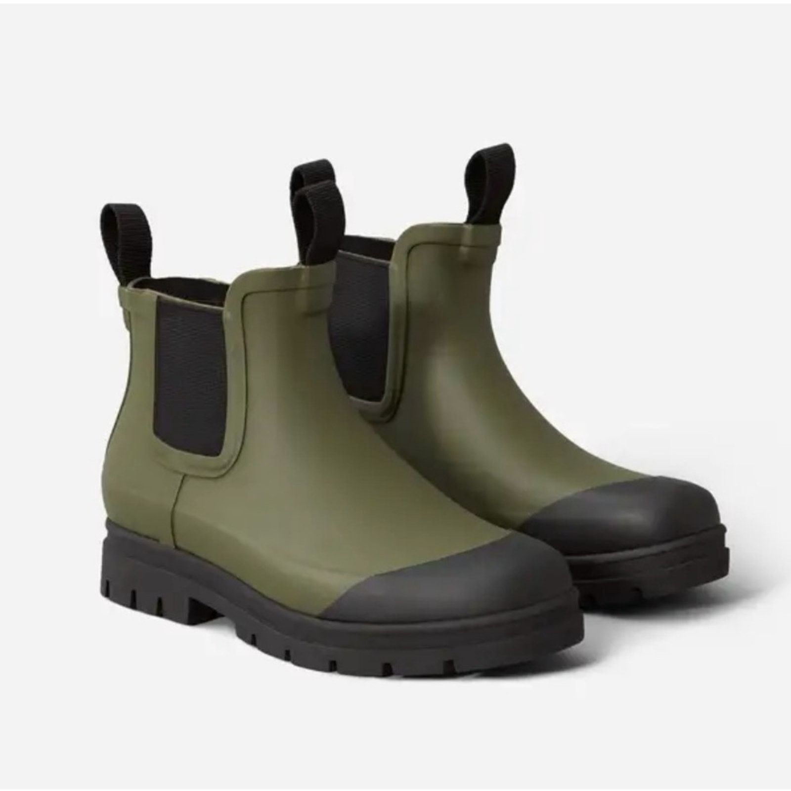 Everlane Everlane The Rain Boots - Size 6 - Surplus Green/Black Size US 6 / IT 36 - 1 Thumbnail