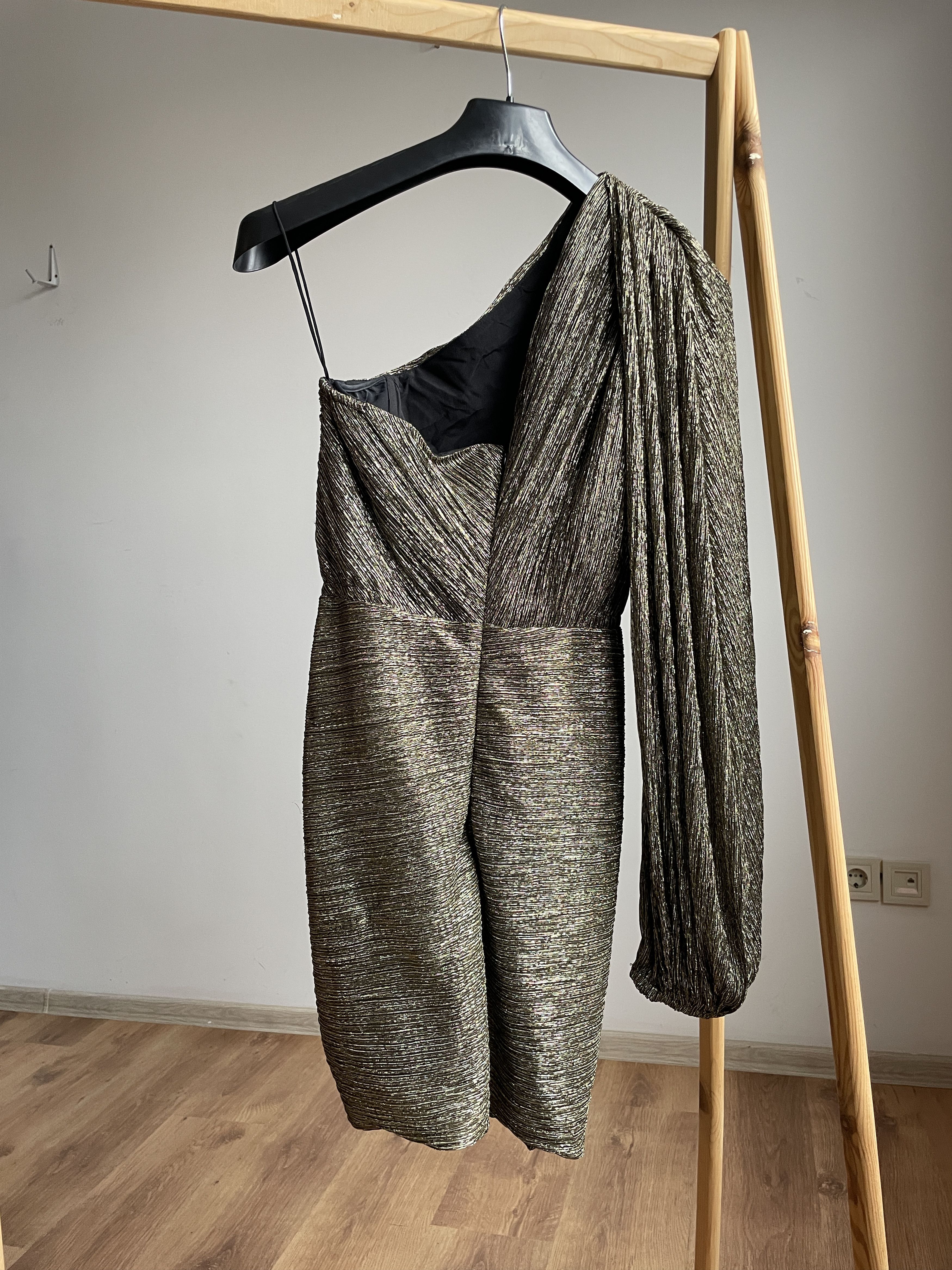 Peter Pilotto Peter Pilotto Metallic Pleated Two Piece Set Top & Pants Size M / US 6-8 / IT 42-44 - 3 Thumbnail