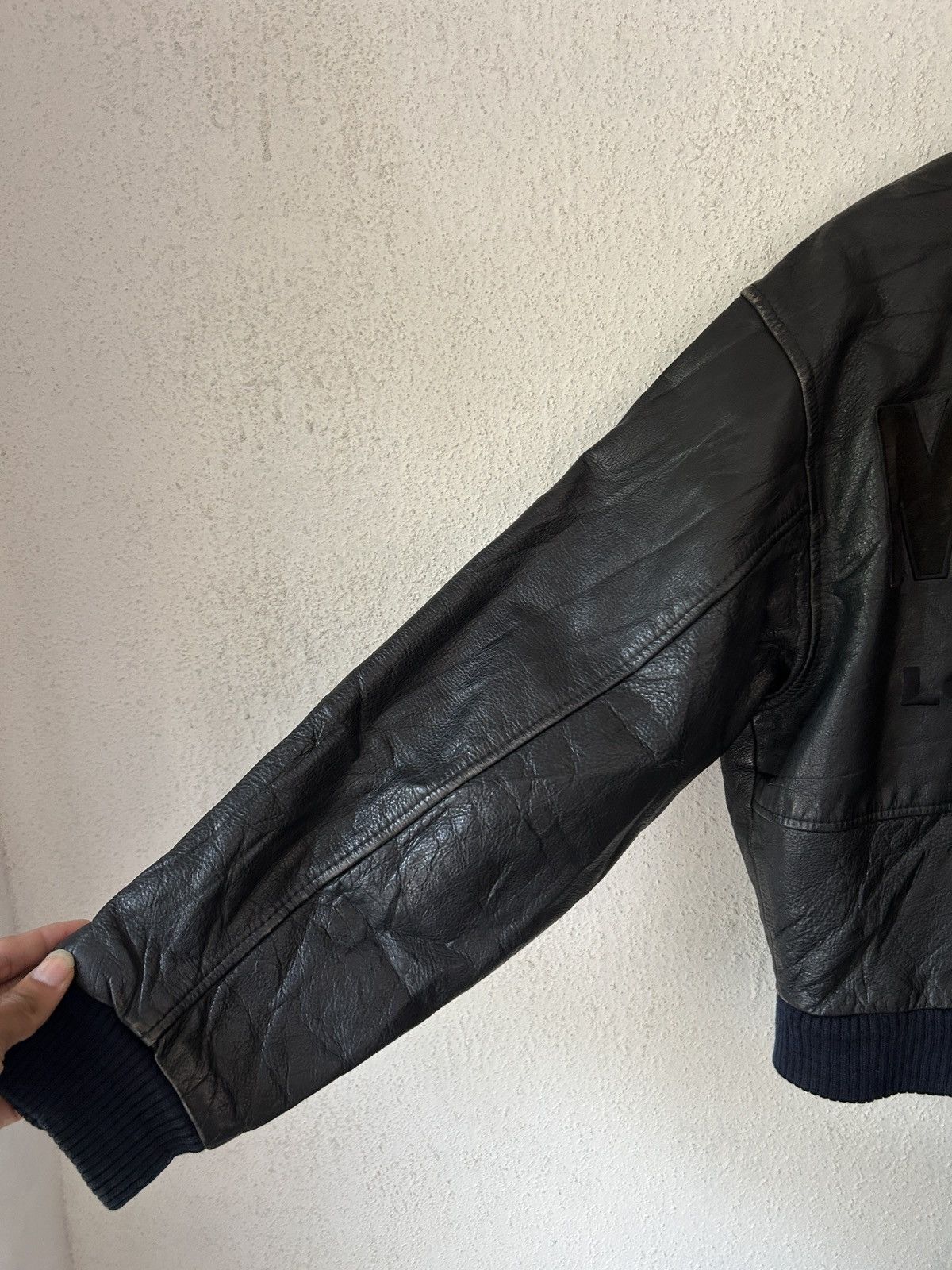 Leather × Michiko Koshino London Vintage Michiko Koshino Leather Jacket Size US S / EU 44-46 / 1 - 6 Thumbnail