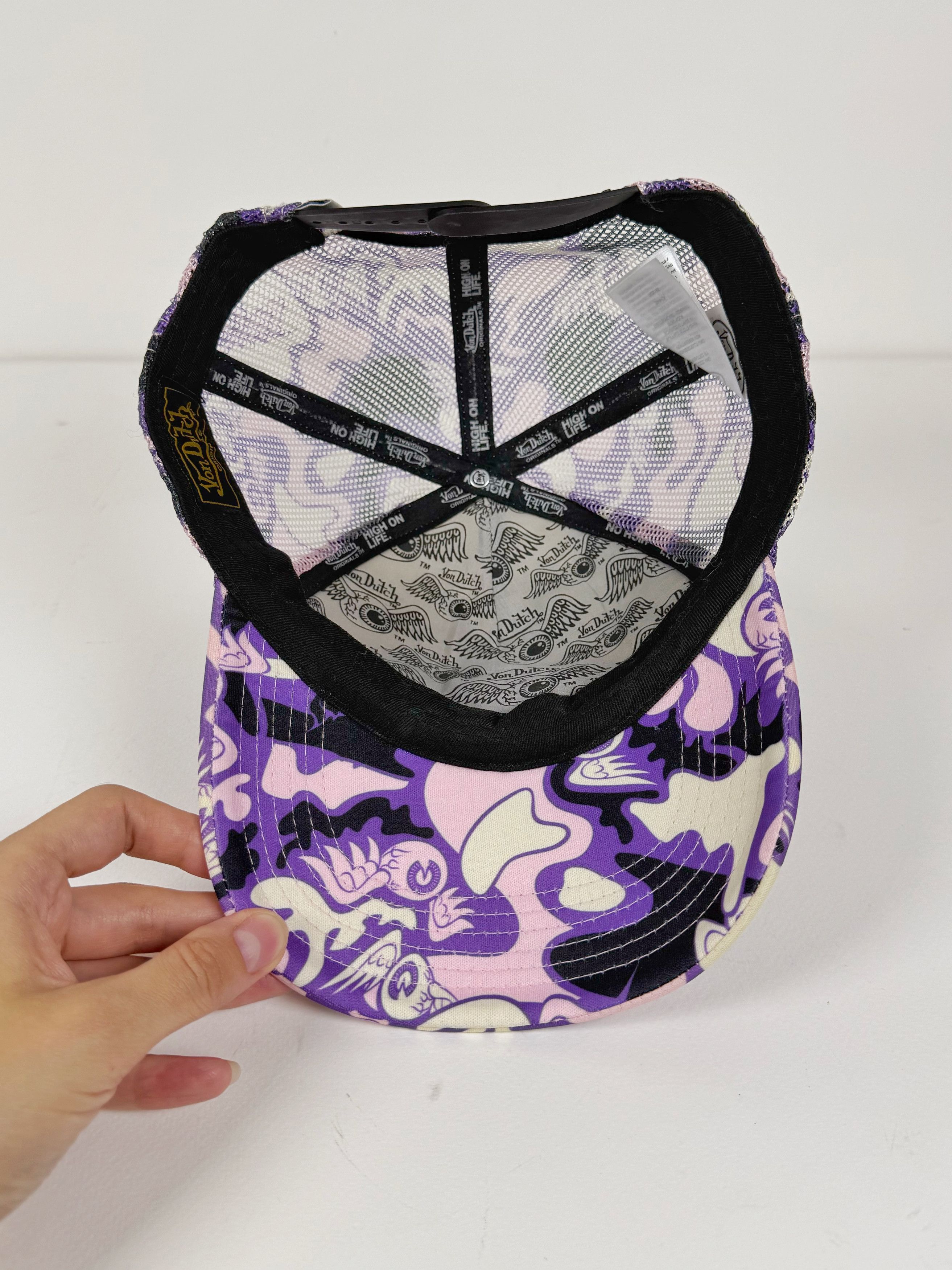 Von Dutch Vintage y2k von dutch tampa purple camo 00's Size ONE SIZE - 4 Thumbnail