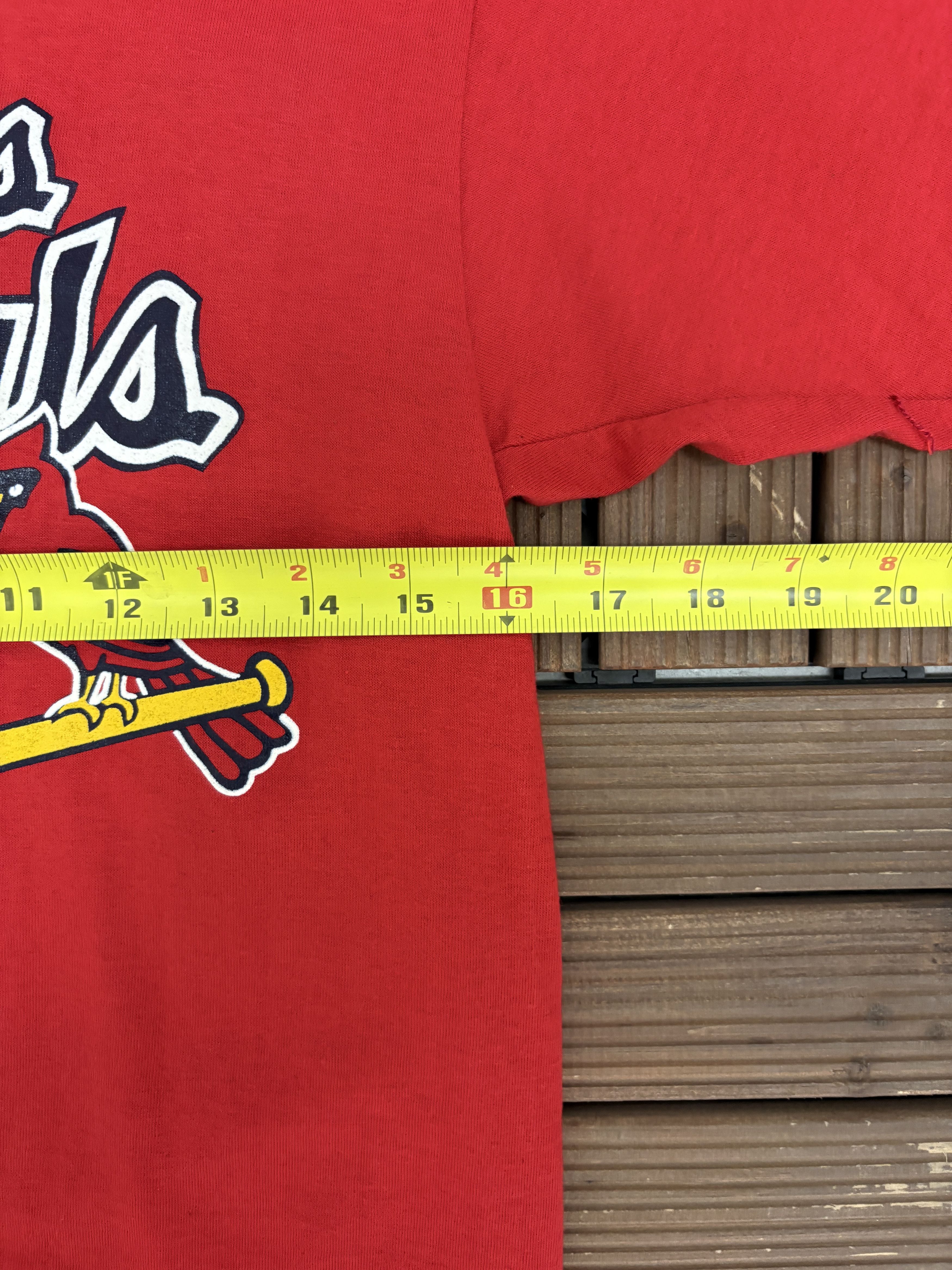 Starter St. Louis Cardinals Vintage Red T-Shirt Tee Size US M / EU 48-50 / 2 - 8 Thumbnail
