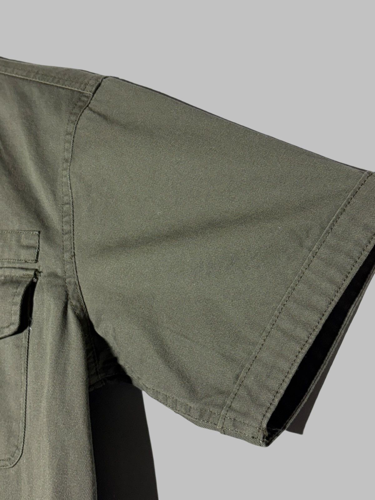 Undefeated Undefeated Military Army Green Button Up Shirt Size US S / EU 44-46 / 1 - 9 Thumbnail