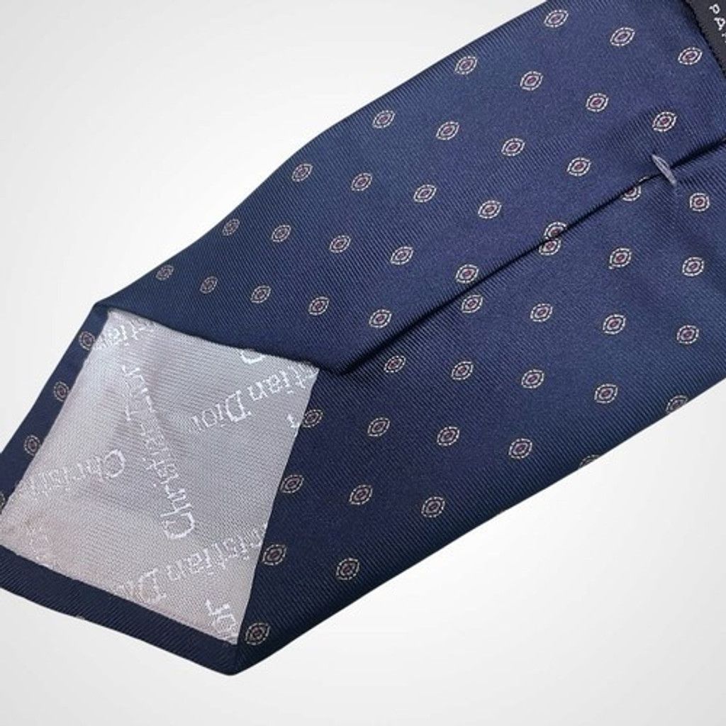 Christian Dior Monsieur VTG Christian Dior Abstract High End Classy Business Men Tie Size ONE SIZE - 4 Thumbnail
