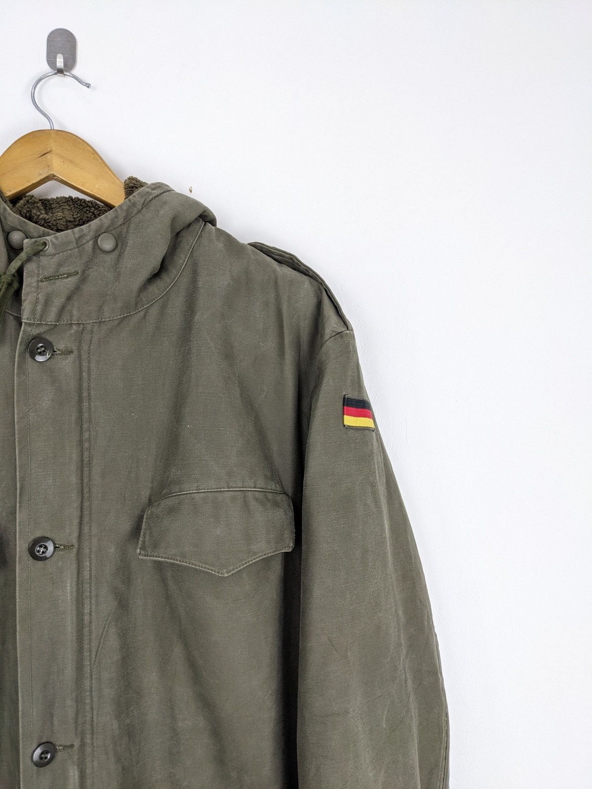Vintage Vintage Made in Germany Military Parka Jacket Size US XL / EU 56 / 4 - 8 Thumbnail