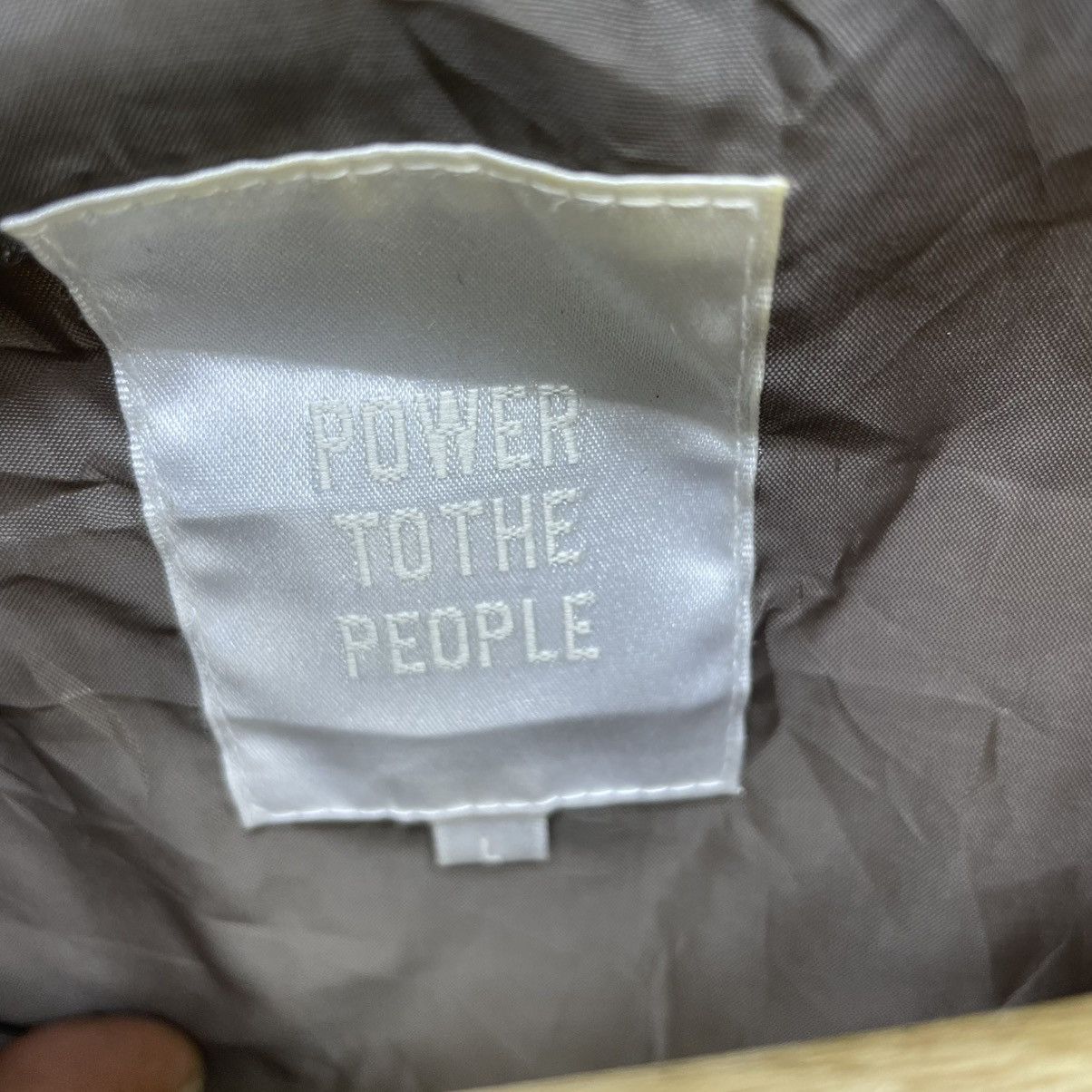 Japanese Brand × Vintage 💥Vintage Power To The People Deep Pile Jacket Size US M / EU 48-50 / 2 - 7 Thumbnail