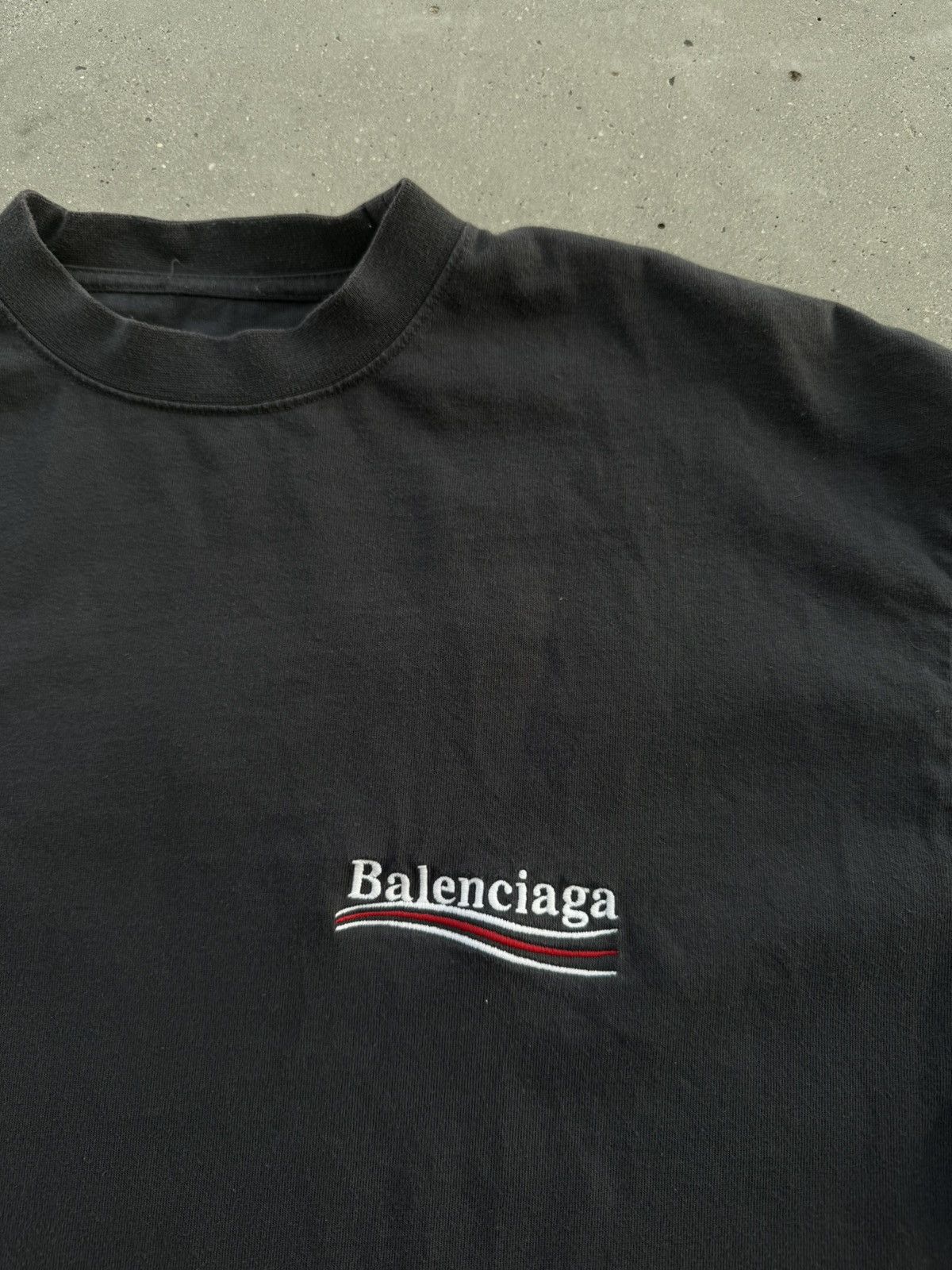 Balenciaga × Designer Balenciaga embroidered political t-shirt Size US S / EU 44-46 / 1 - 3 Thumbnail