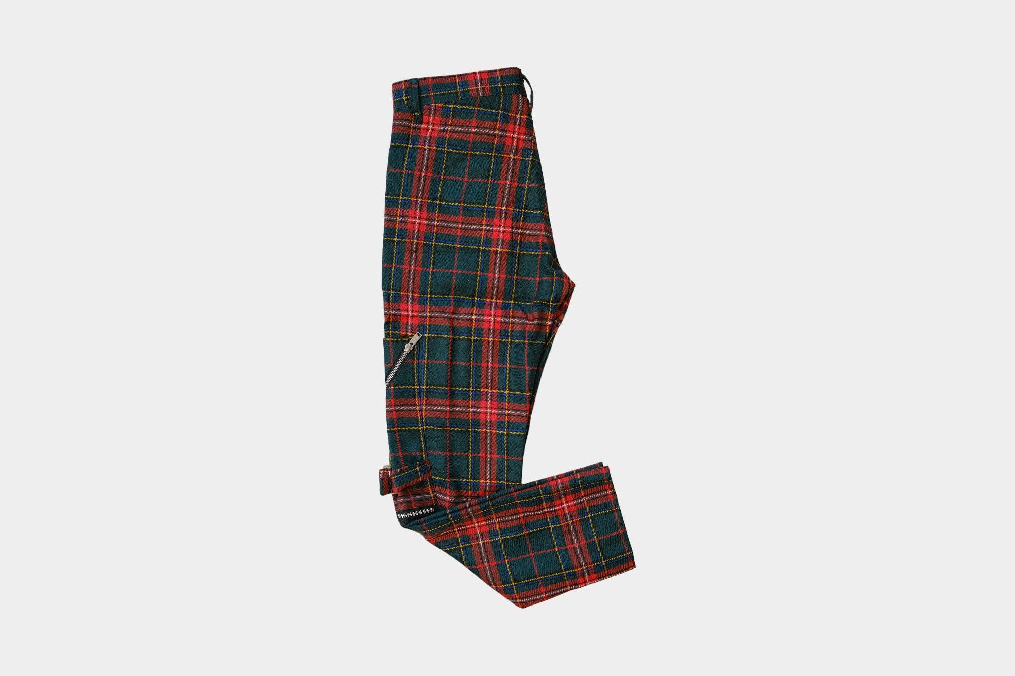 Undercover UNDERCOVER Zip design check pants from fall 2022 runway Size US 30 / EU 46 - 3 Thumbnail