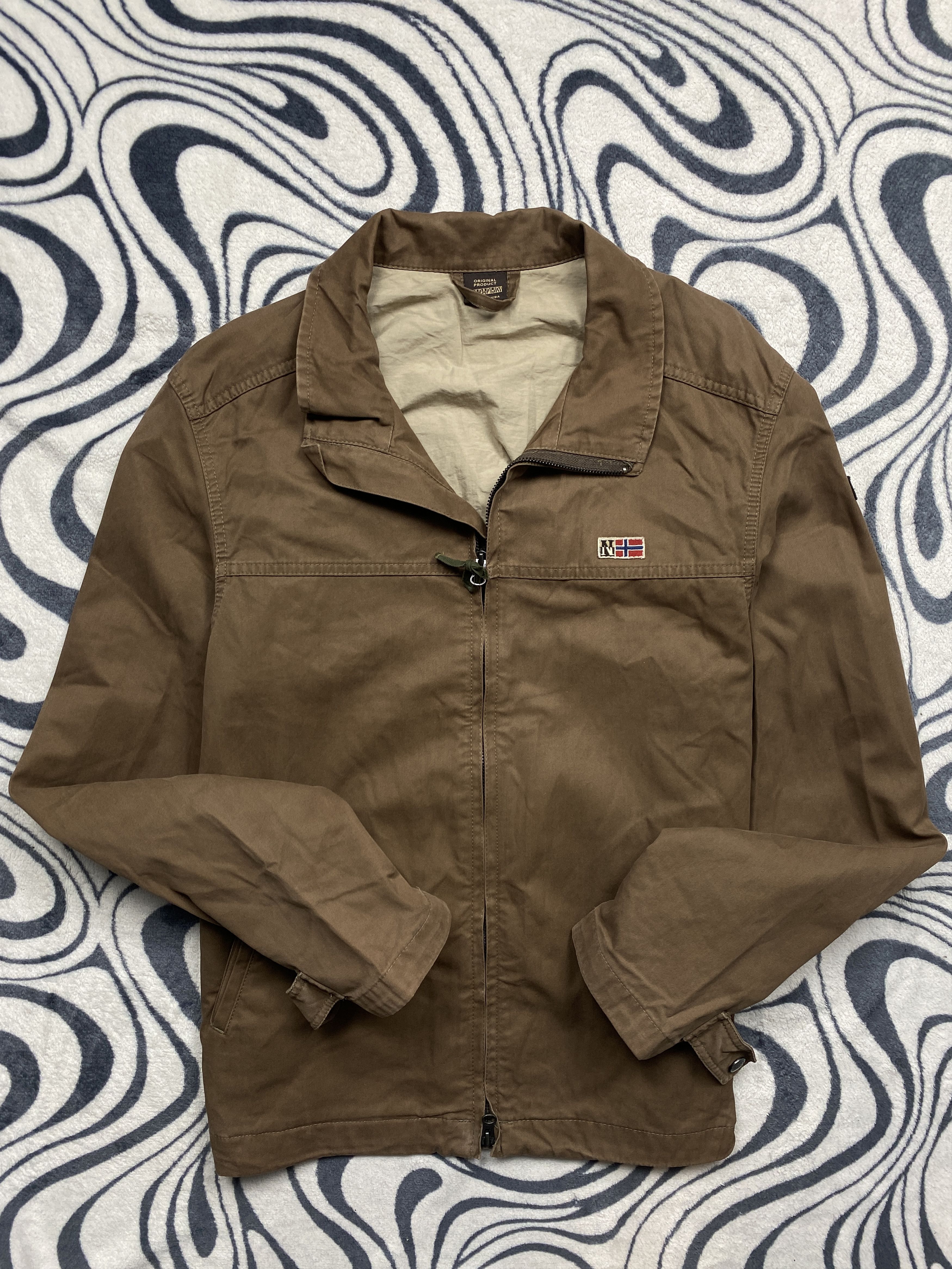 Napapijri Napapijri Vintage Mens Light Jacket Size US L / EU 52-54 / 3 - 1 Thumbnail