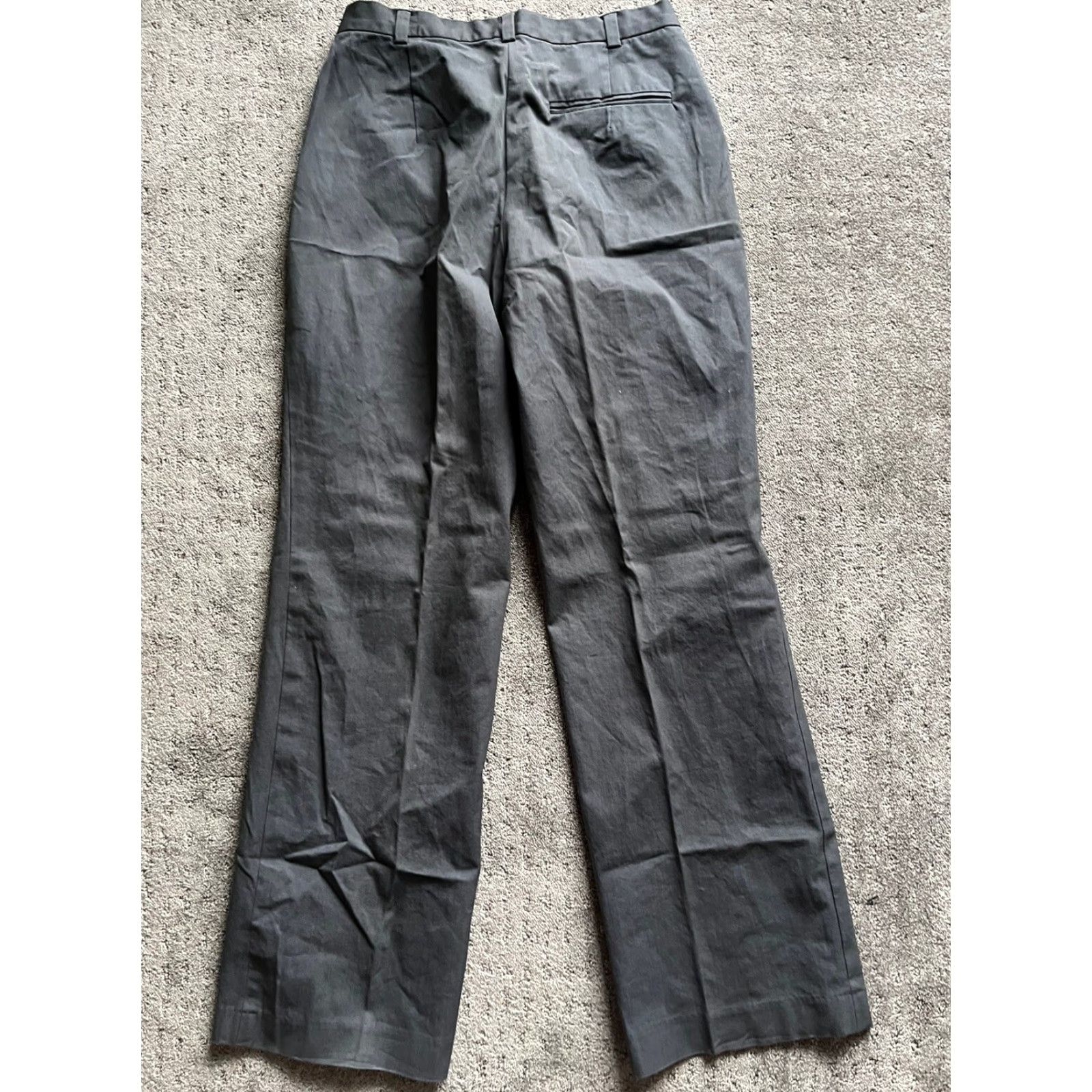 Banana Republic VINTAGE Banana Republic Factory Store Women Gray Dress Pants 8 Size 30" / US 8 / IT 44 - 3 Thumbnail